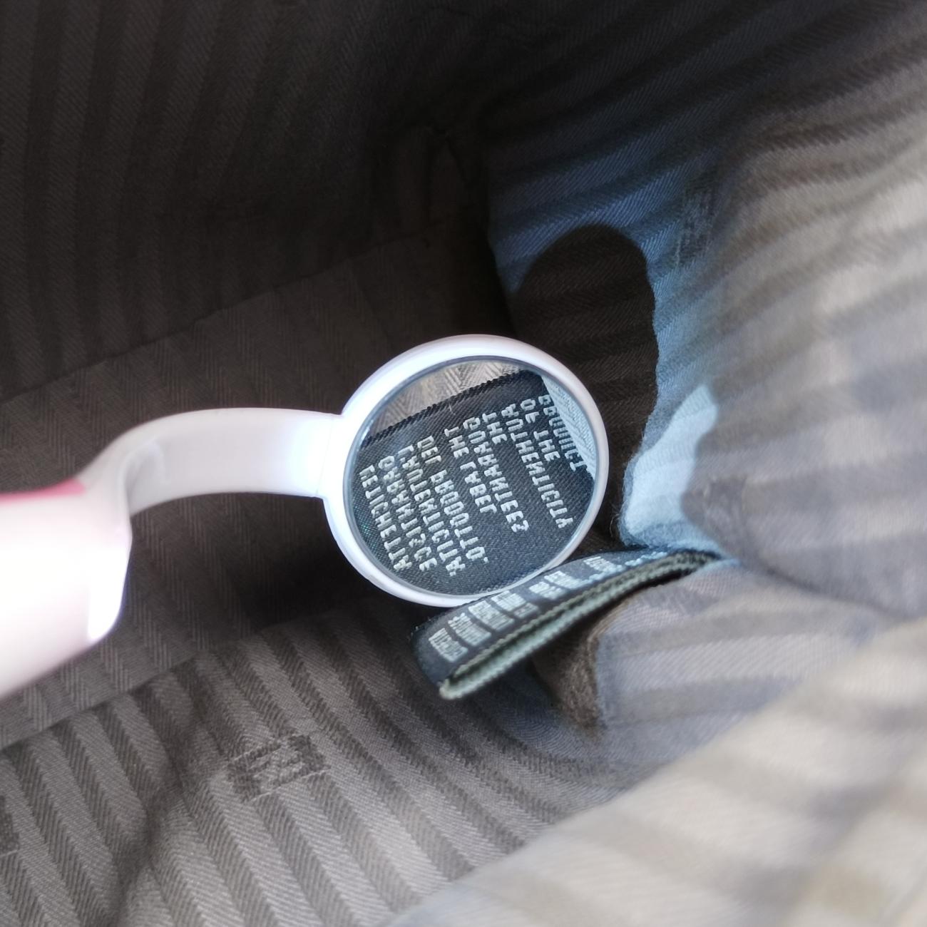 Pre-owned Fendi Petite 2 JOURS Grey Leather 8BH253 handbag | stylenewstar