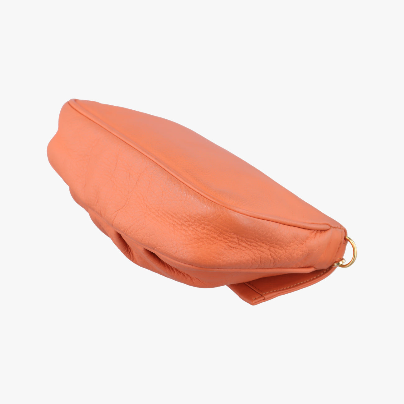 Vintage Fendi Fendista Pochette Orange Leather 8M0276 shoulderbag | stylenewstar