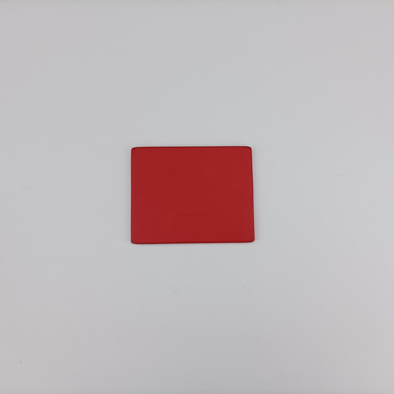 Pre-owned Bottega Veneta Intrecciato Olimpia Red lambskin  shoulderbag | stylenewstar