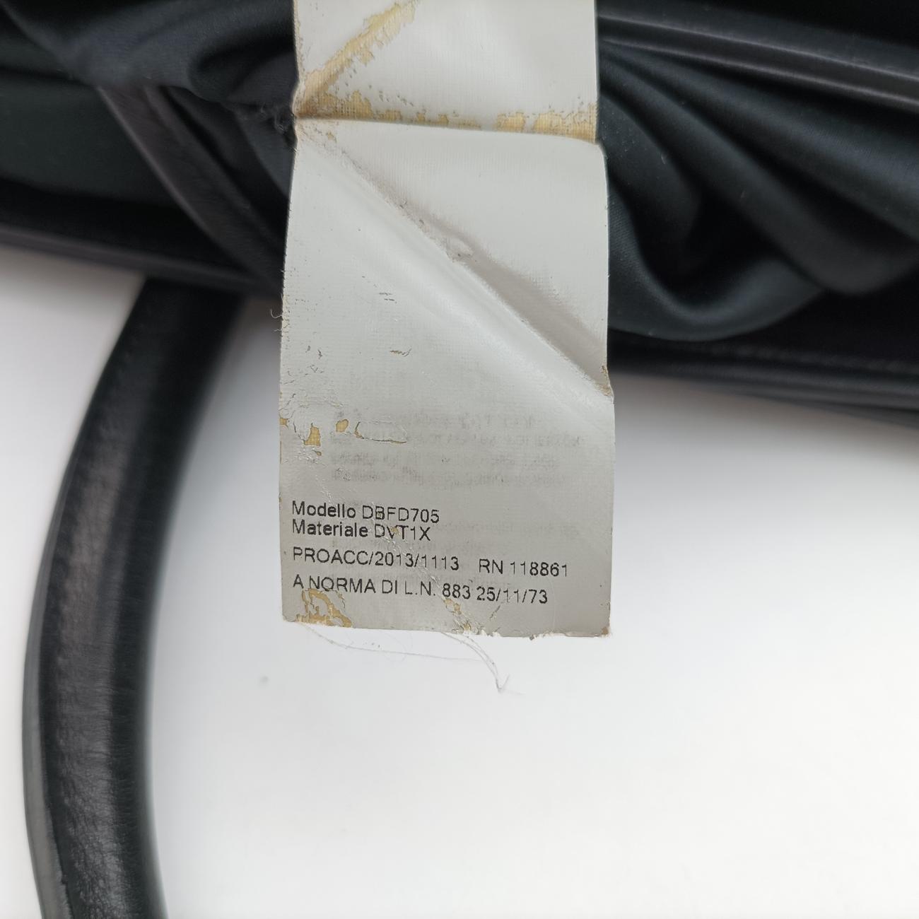 Pre-owned VERSACE Medusa Medallion Black Leather  handbag | stylenewstar