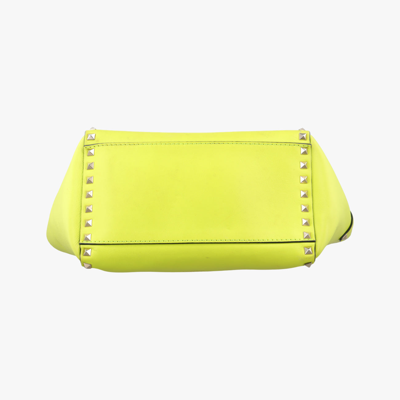 Vintage Valentino Rockstud Yellow Leather  shoulderbag | stylenewstar
