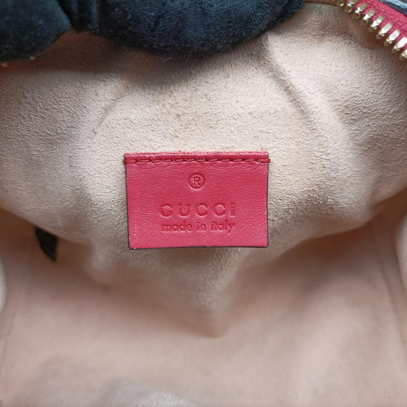 Vintage Gucci GG Blooms Beige×Red×Multicolour PVC coated canvas 432123 shoulderbag | stylenewstar