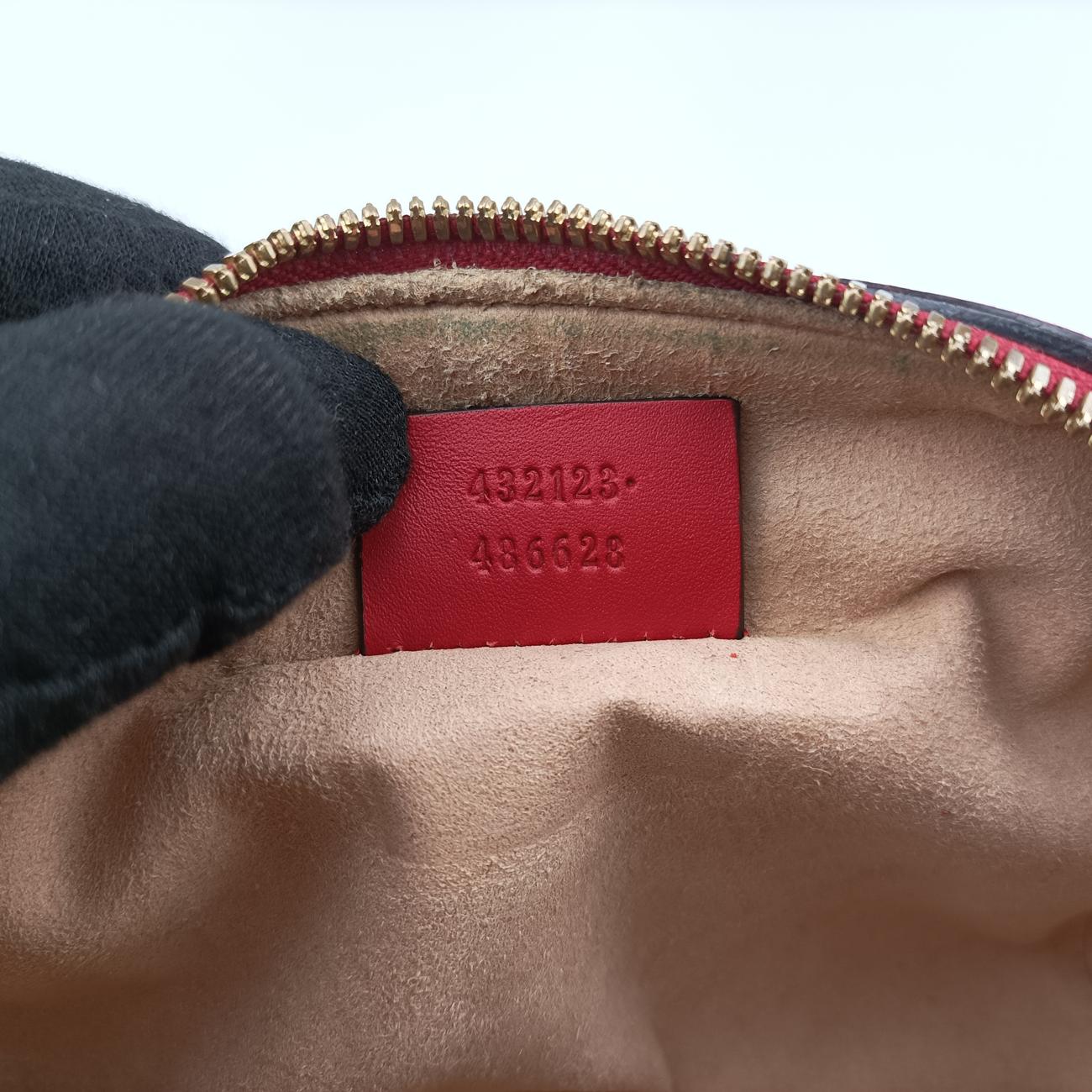 Vintage Gucci GG Blooms Beige×Red×Multicolour PVC coated canvas 432123 shoulderbag | stylenewstar