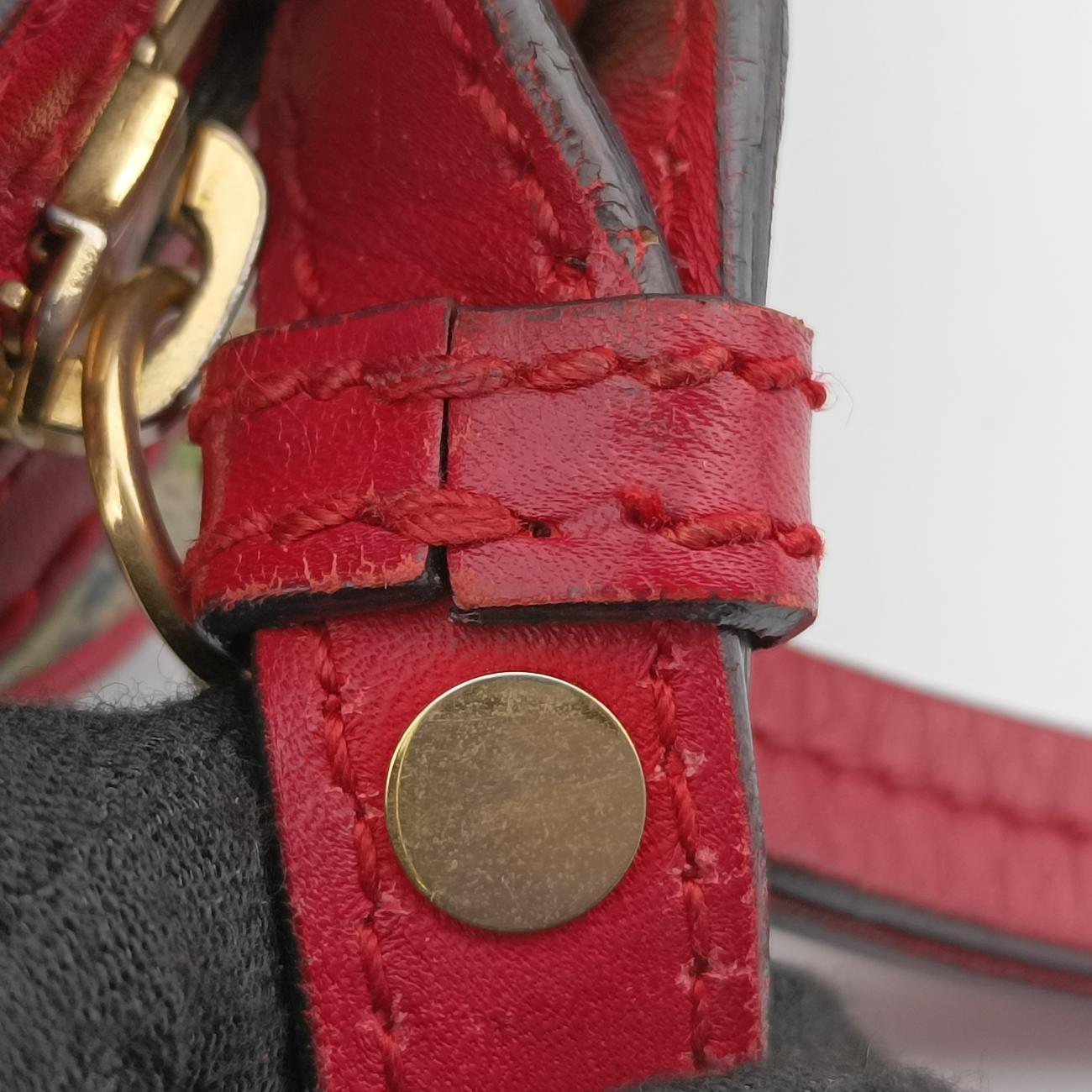 Vintage Gucci GG Blooms Beige×Red×Multicolour PVC coated canvas 432123 shoulderbag | stylenewstar