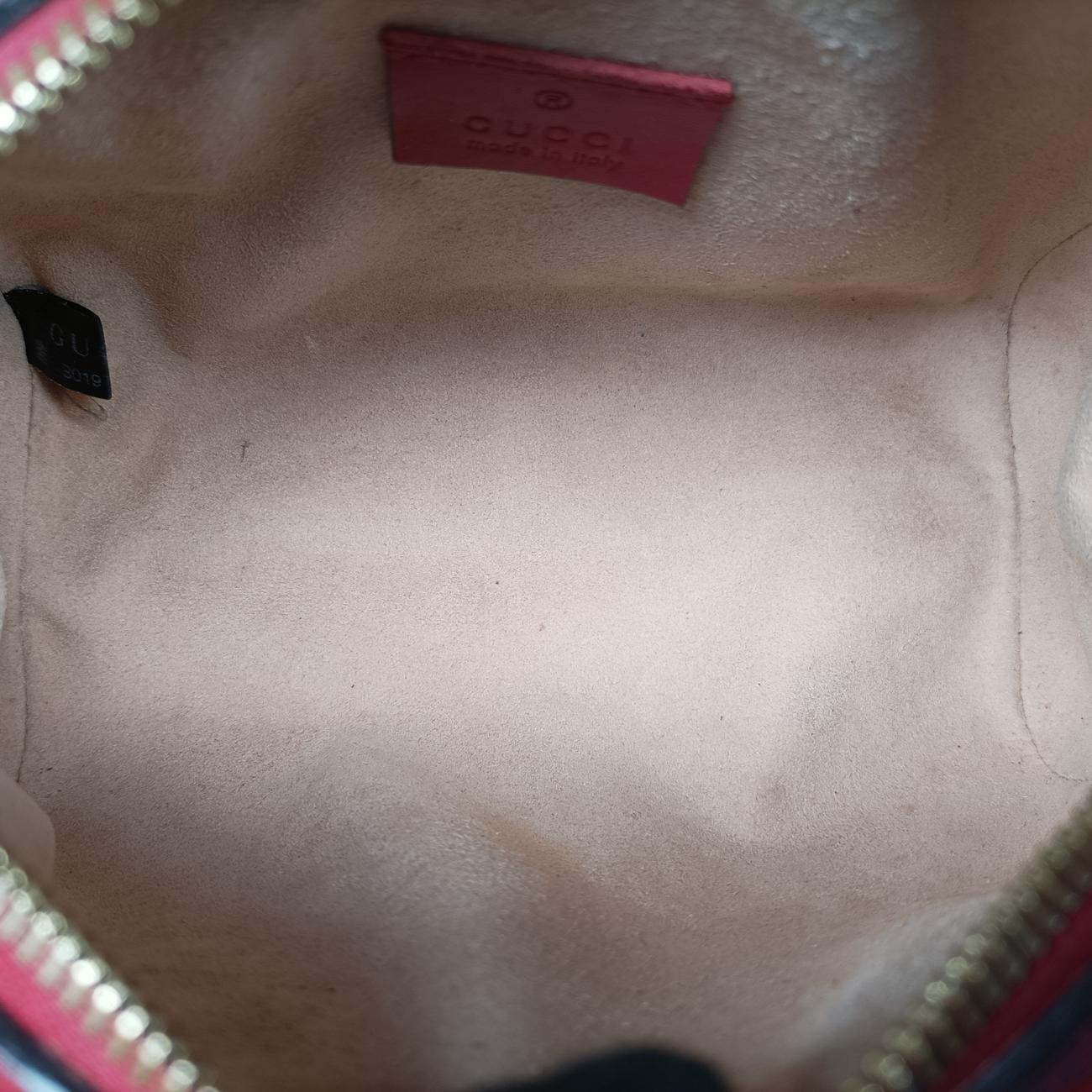 Vintage Gucci GG Blooms Beige×Red×Multicolour PVC coated canvas 432123 shoulderbag | stylenewstar