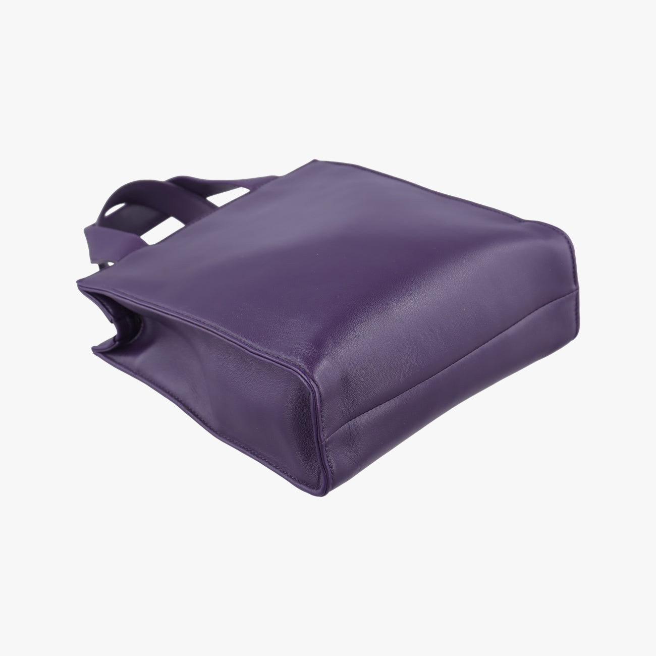 Secondhand Prada Turquoise Mini Tote Purple Nappa leather 1BG418 shoulderbag | stylenewstar