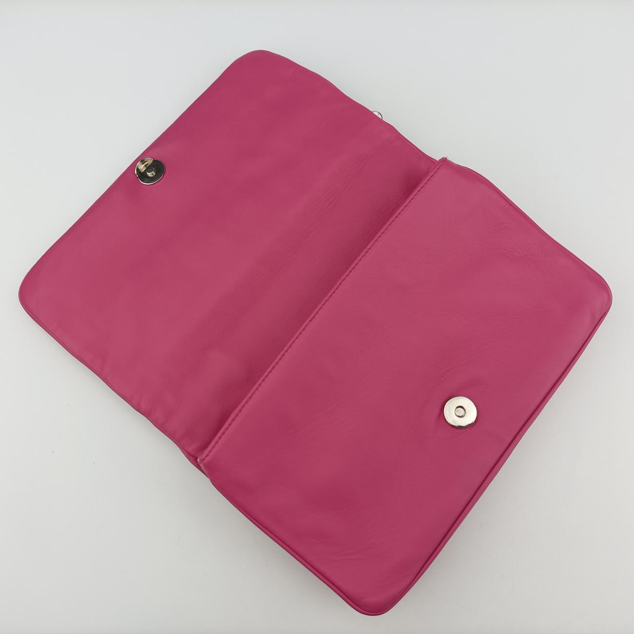 Pre-owned Prada Fuoco Nappa Gaufre Red Nappa Leather 1BD009 shoulderbag | stylenewstar