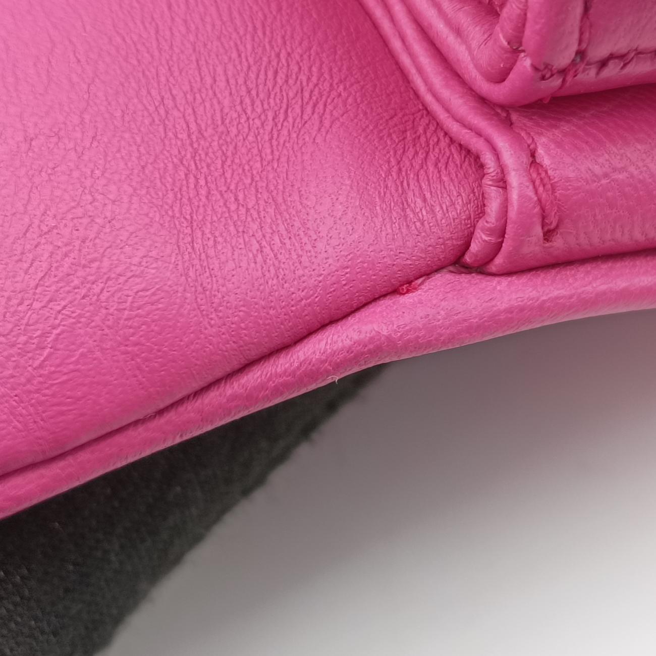 Pre-owned Prada Fuoco Nappa Gaufre Red Nappa Leather 1BD009 shoulderbag | stylenewstar