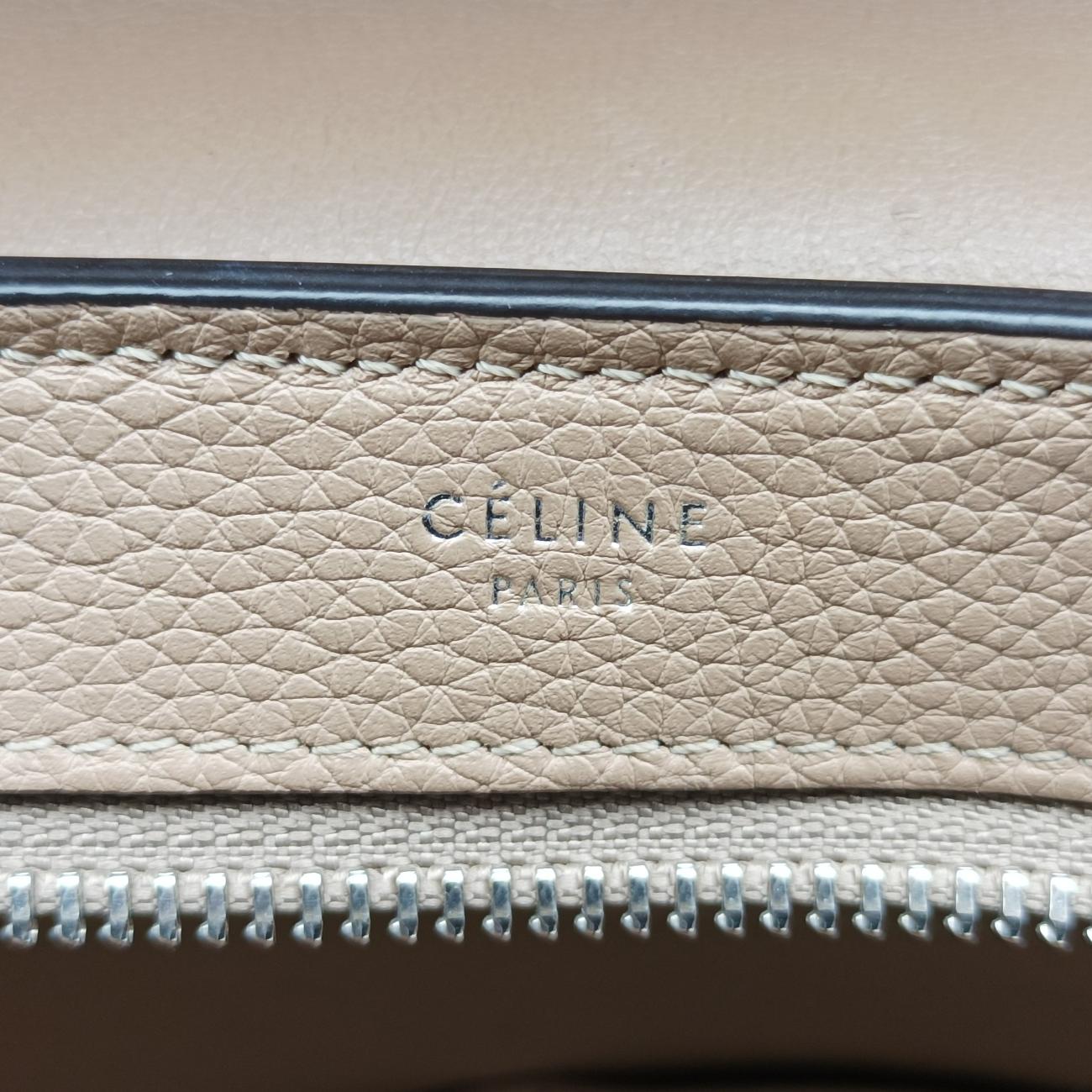 Vintage Celine Trapèze Beige Suede × leather  shoulderbag | stylenewstar