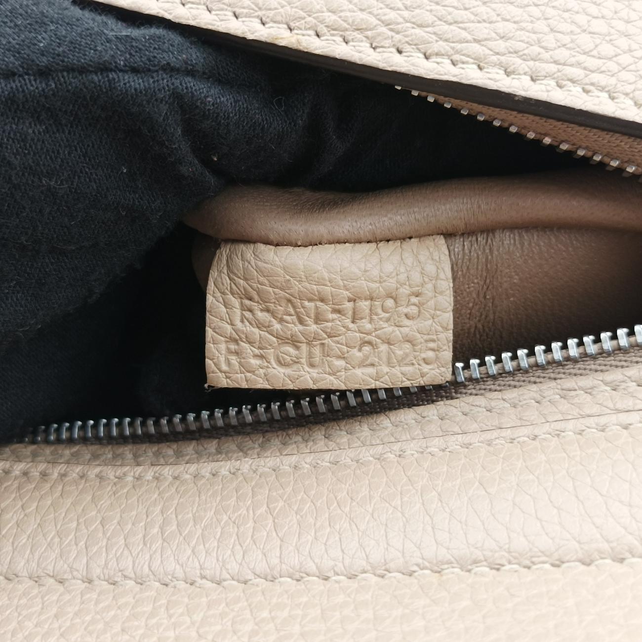 Vintage Celine Trapèze Beige Suede × leather  shoulderbag | stylenewstar