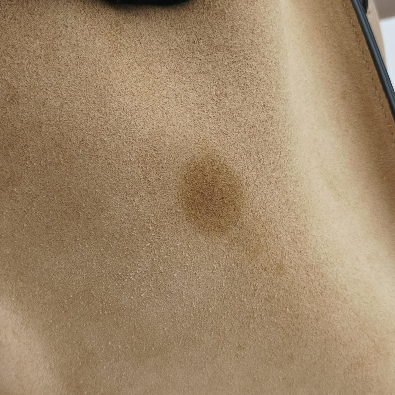 Vintage Celine Trapèze Beige Suede × leather  shoulderbag | stylenewstar