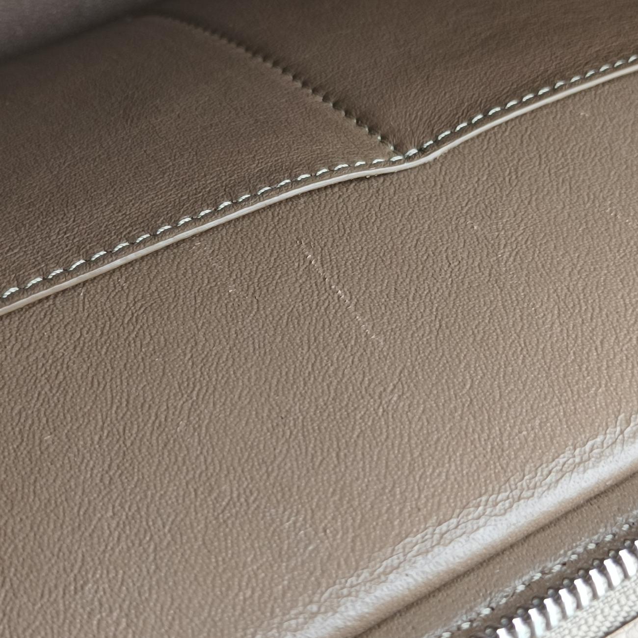 Vintage Celine Trapèze Beige Suede × leather  shoulderbag | stylenewstar