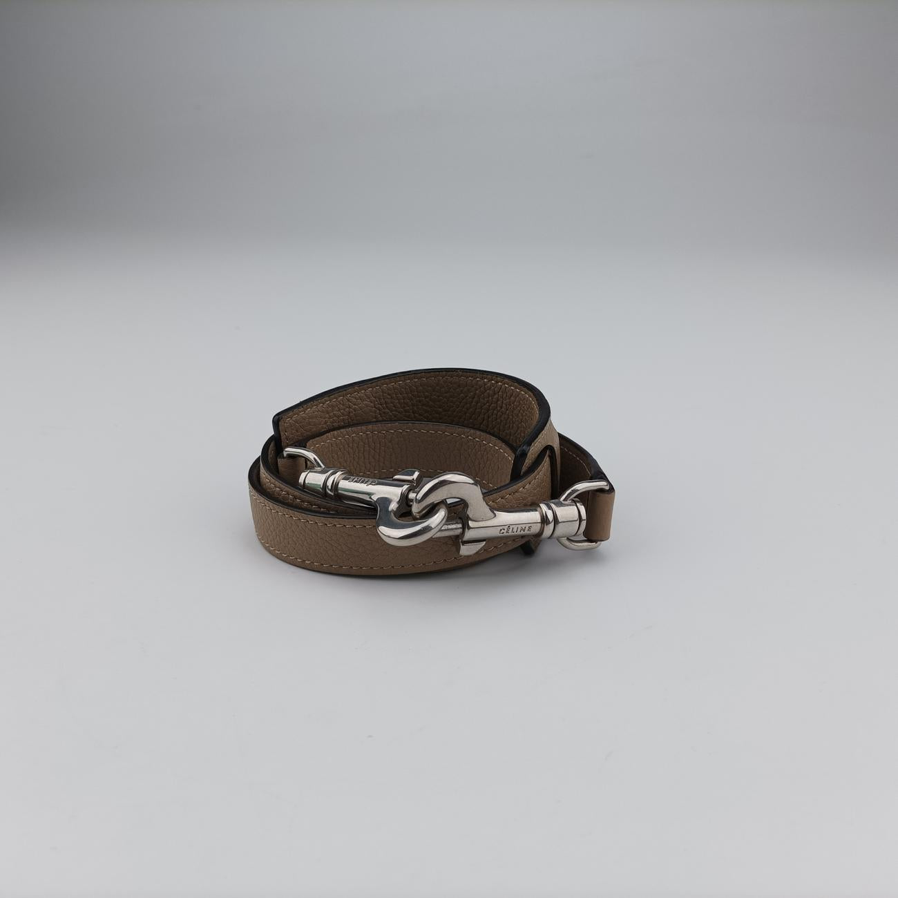 Vintage Celine Trapèze Beige Suede × leather  shoulderbag | stylenewstar