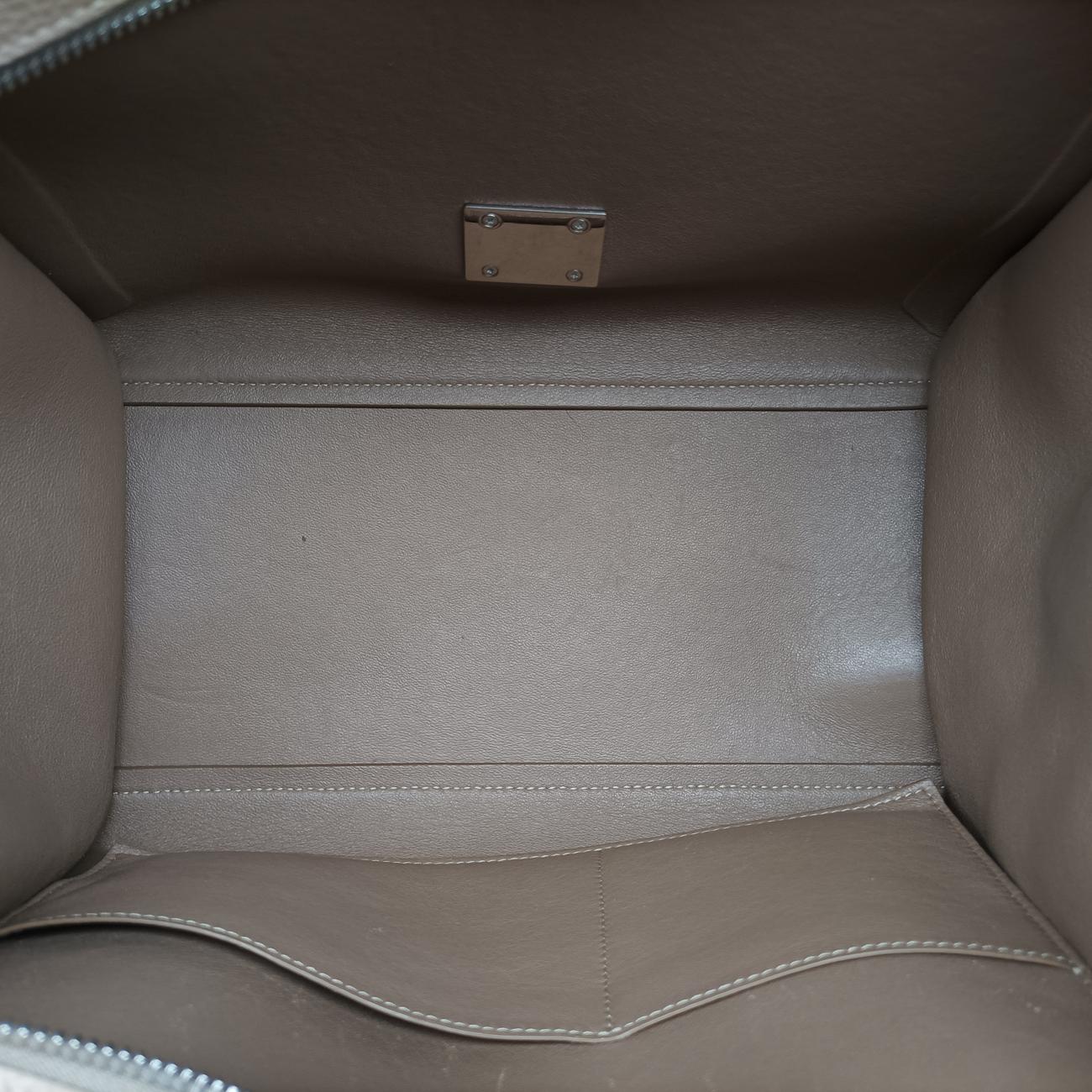 Vintage Celine Trapèze Beige Suede × leather  shoulderbag | stylenewstar