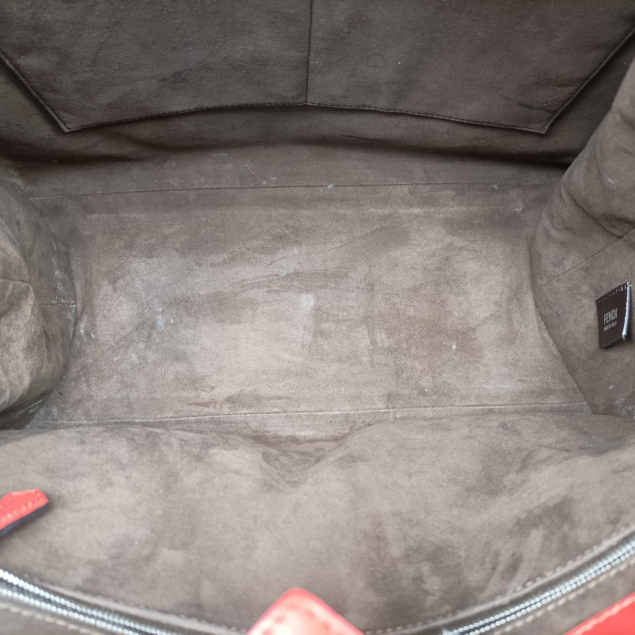 Secondhand Fendi Troisjours Orange Leather 8BH272 handbag | stylenewstar