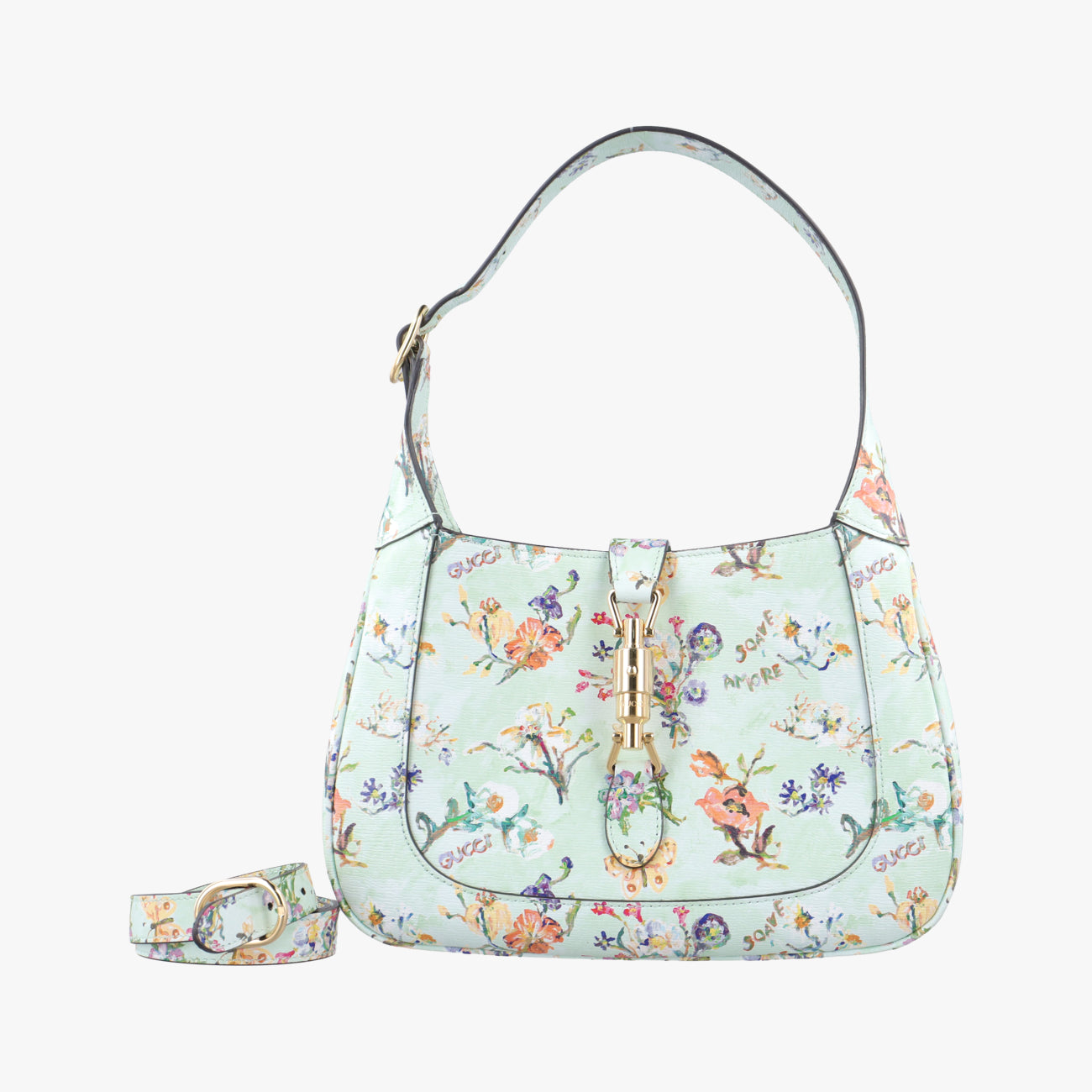 Vintage Gucci JACKIE 1961 Multicolour Leather 636709 shoulderbag | stylenewstar