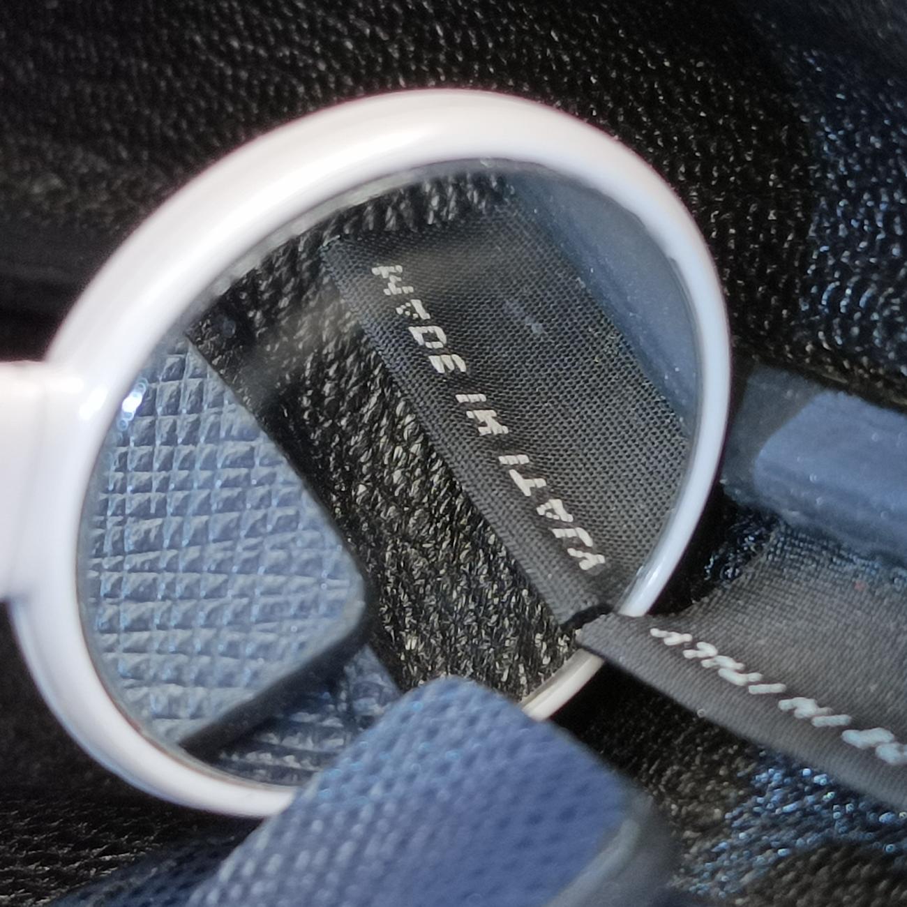 Pre-owned Prada Briefcase Navy SAFFIANO Leather VS305M handbag | stylenewstar