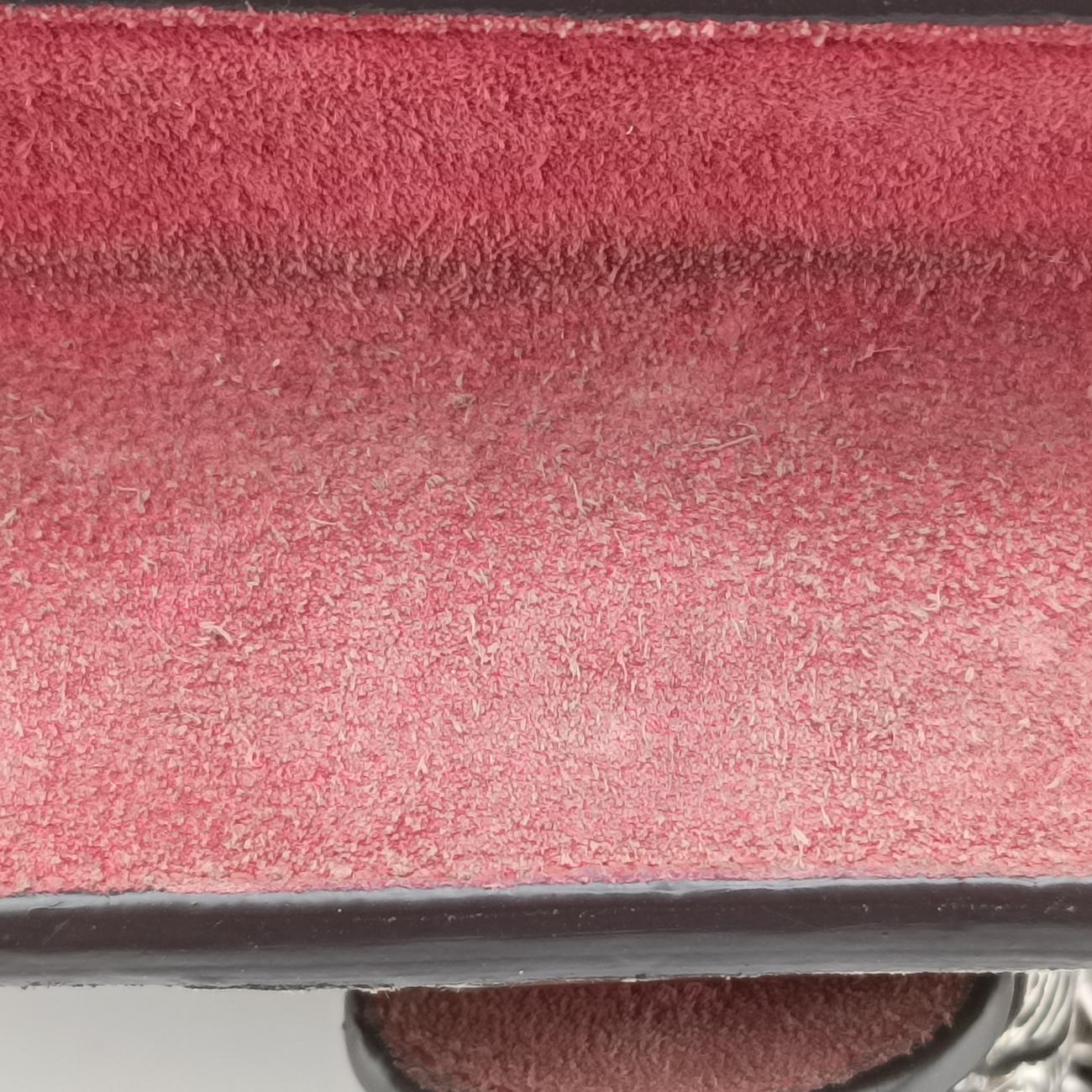 Pre-owned Gucci Dionysus beige×red×multicolor PVC coated canvas 400249 shoulderbag | stylenewstar