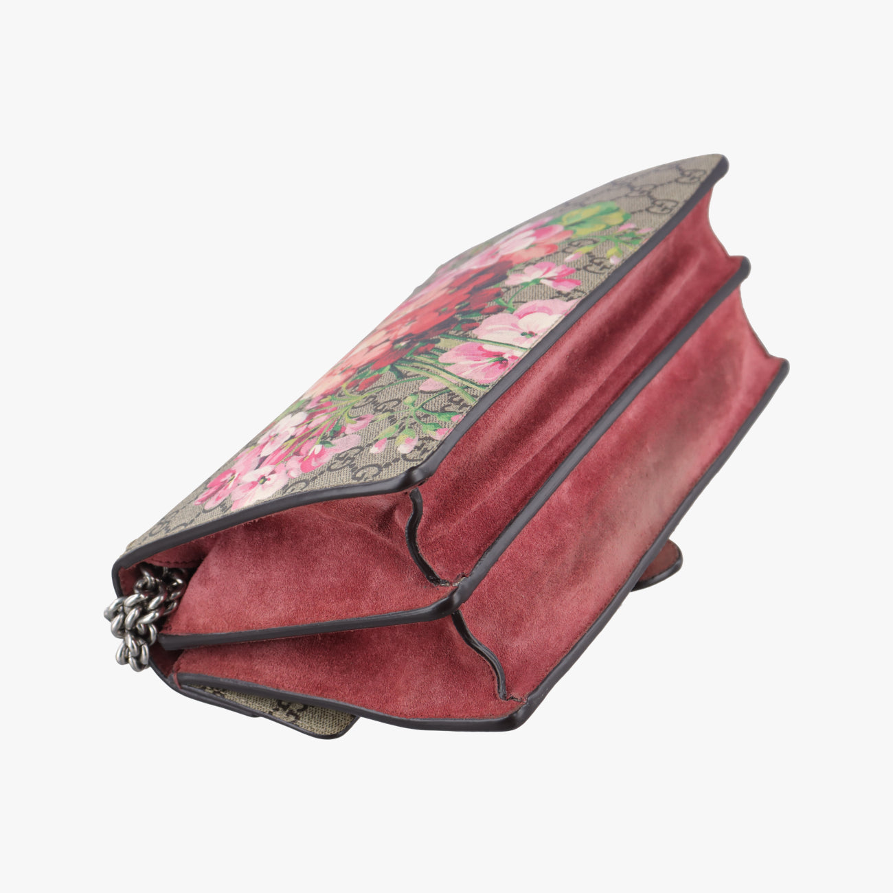 Pre-owned Gucci Dionysus beige×red×multicolor PVC coated canvas 400249 shoulderbag | stylenewstar