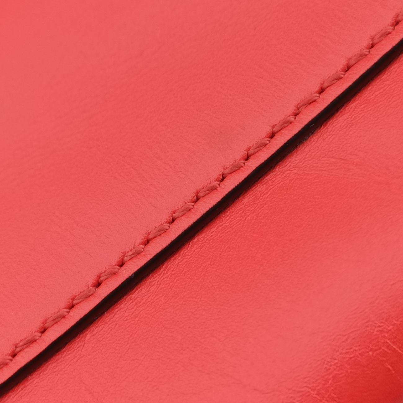 Pre-owned Fendi PEEKABOO Orange Leather 8BN226 shoulderbag | stylenewstar