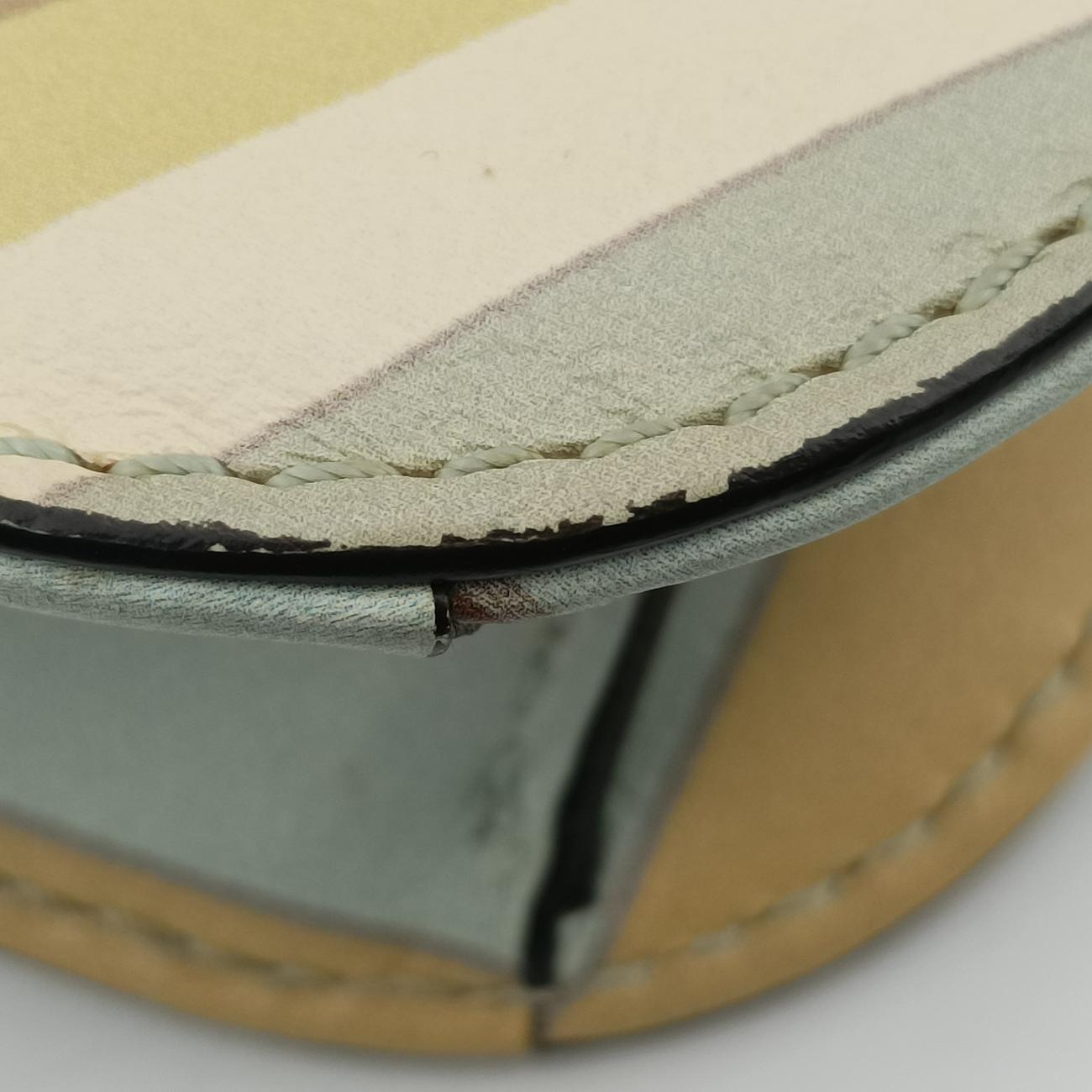 Pre-owned Valentino Rockstud Glam Lock Multicolour Leather  shoulderbag | stylenewstar