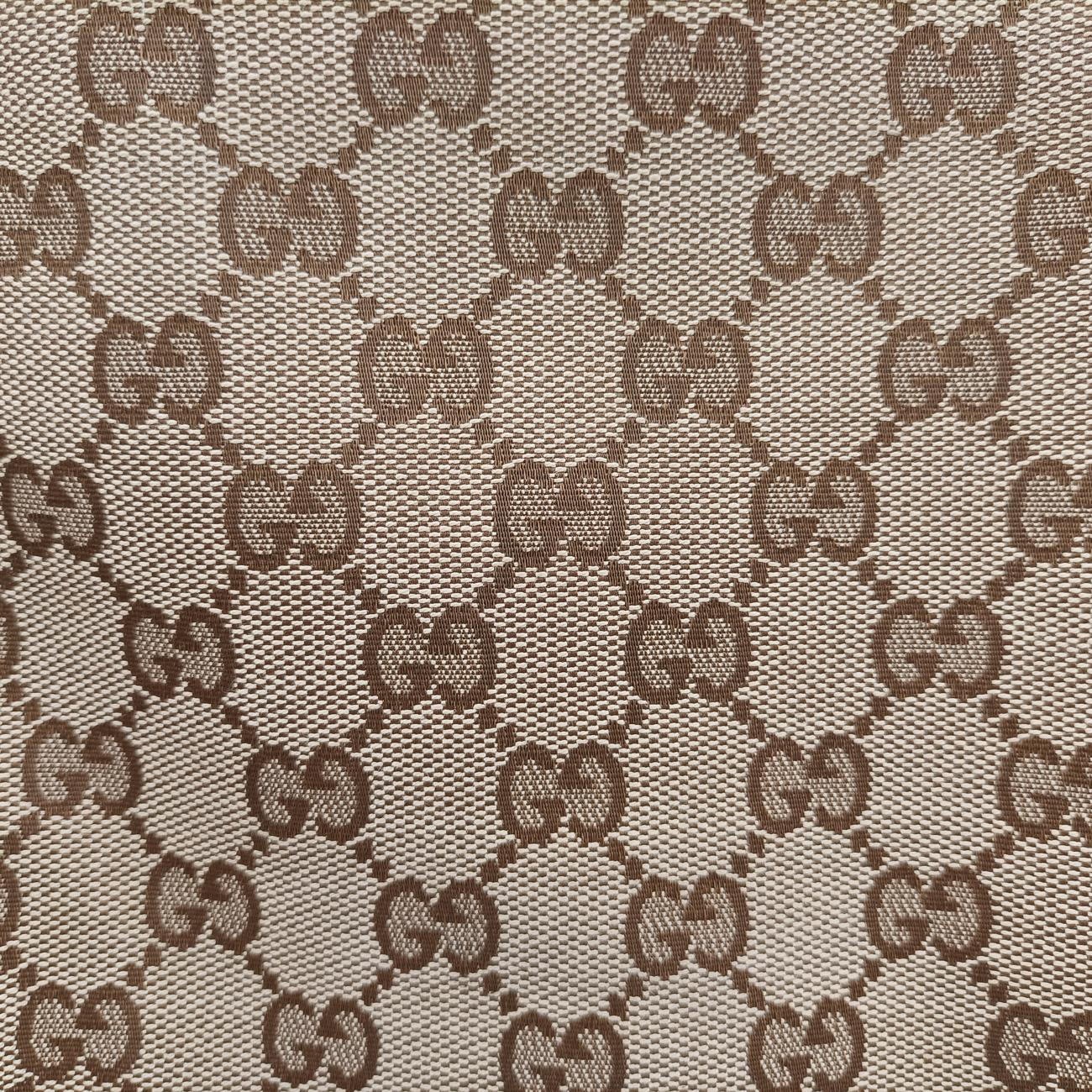 Vintage Gucci Guccissima Bree Beige×Brown PVC coated canvas 353120 shoulderbag | stylenewstar