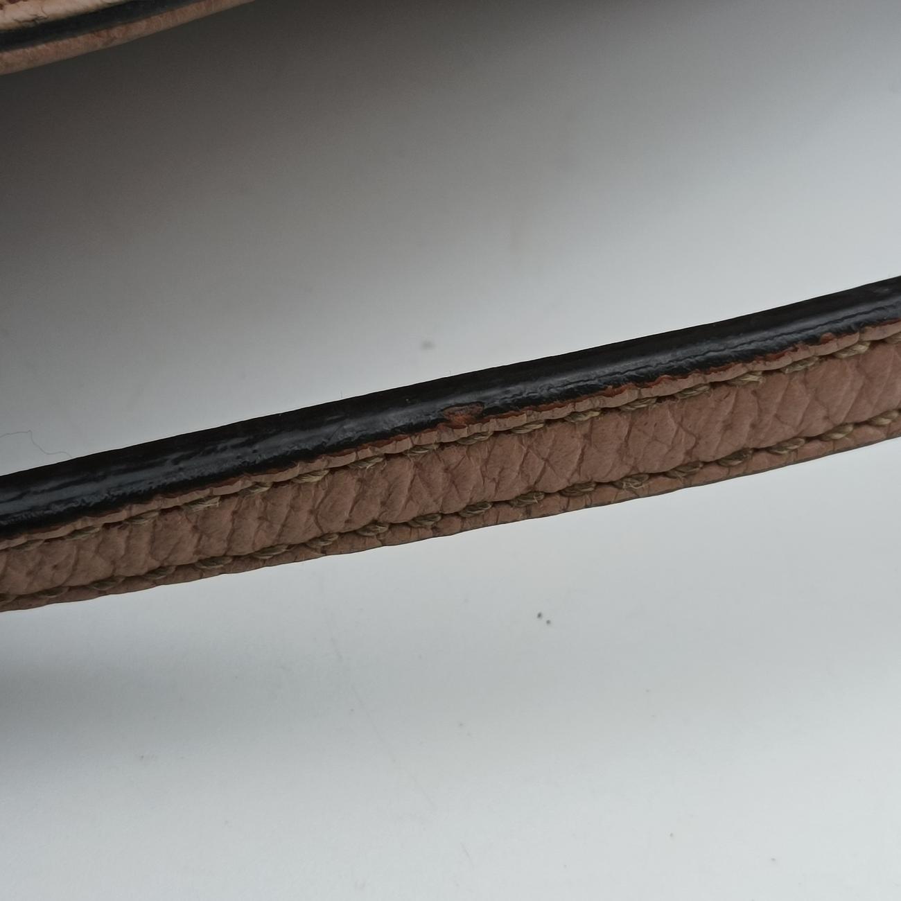 Vintage Gucci Guccissima Bree Beige×Brown PVC coated canvas 353120 shoulderbag | stylenewstar