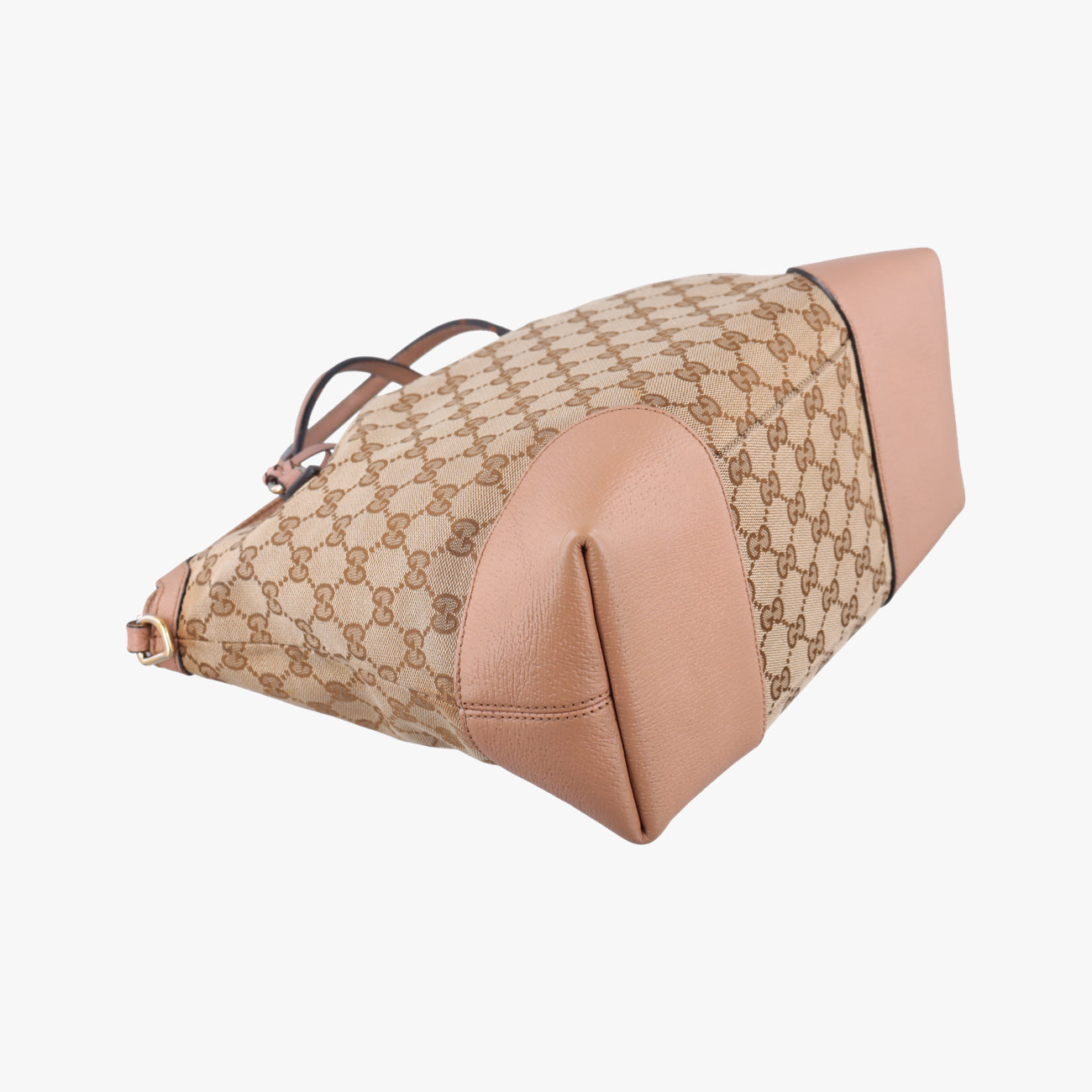 Vintage Gucci Guccissima Bree Beige×Brown PVC coated canvas 353120 shoulderbag | stylenewstar