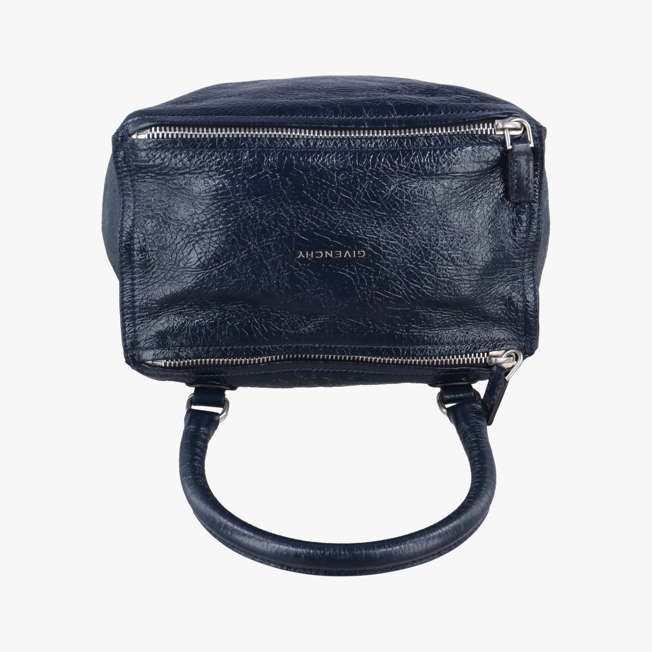 Secondhand Givenchy Pandora Navy leather  shoulderbag | stylenewstar