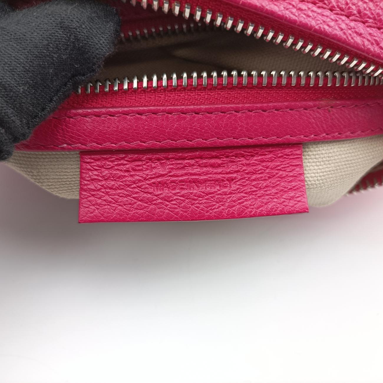 Pre-owned Givenchy Pandora Pink leather  shoulderbag | stylenewstar