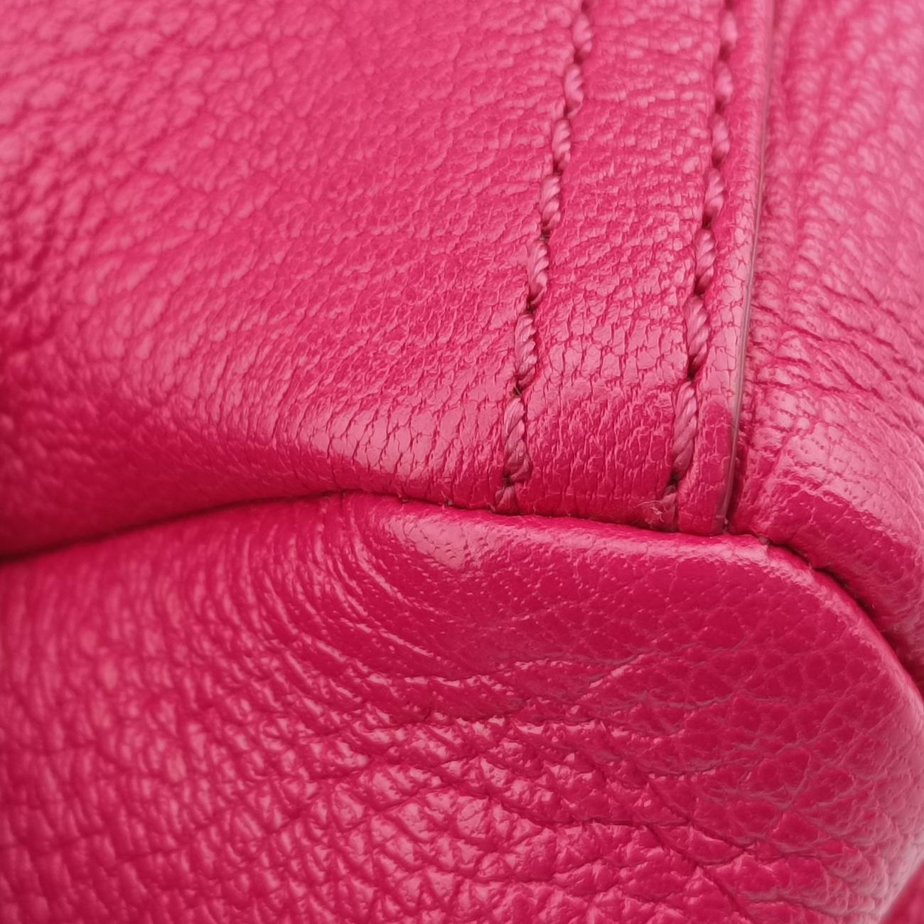 Pre-owned Givenchy Pandora Pink leather  shoulderbag | stylenewstar