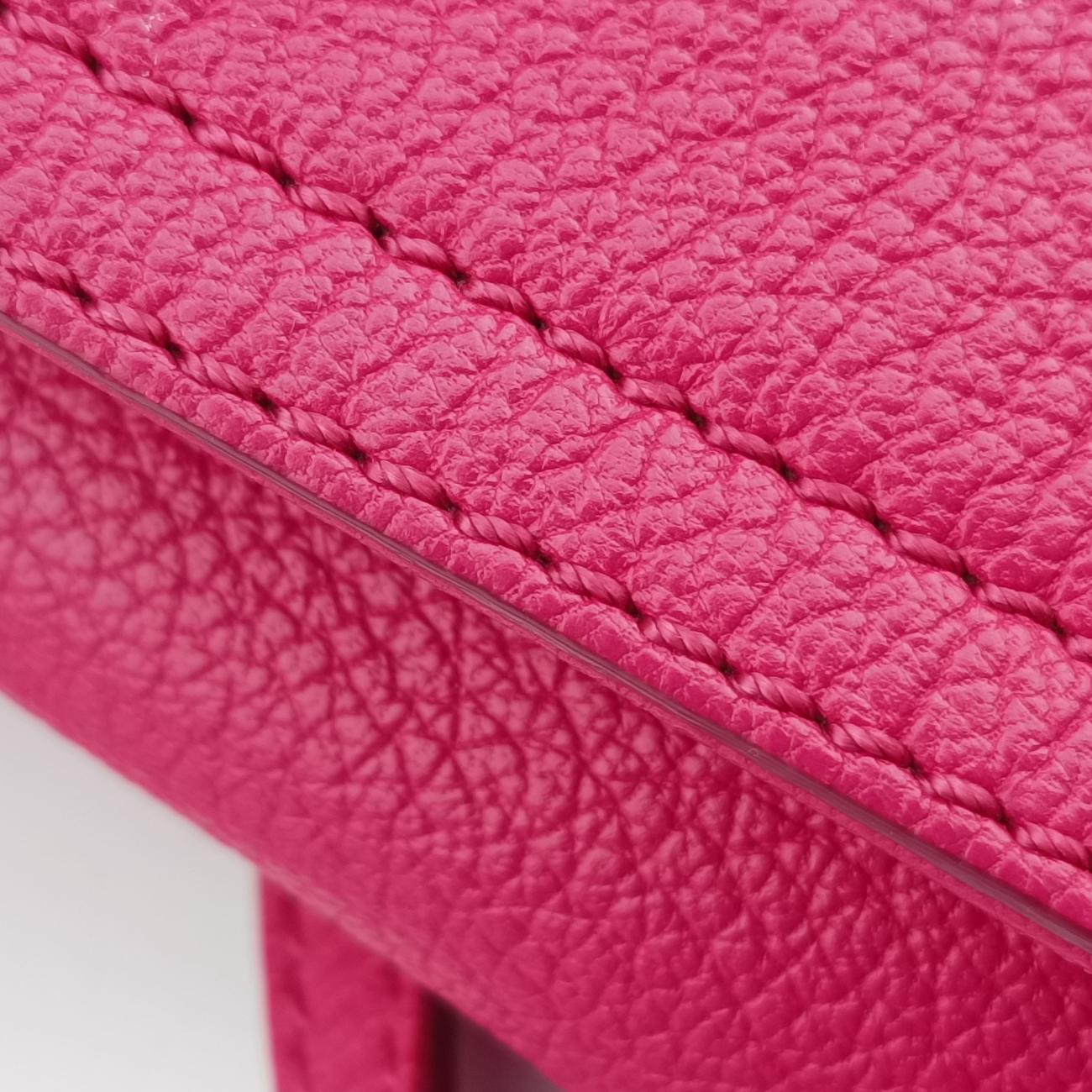 Pre-owned Givenchy Pandora Pink leather  shoulderbag | stylenewstar