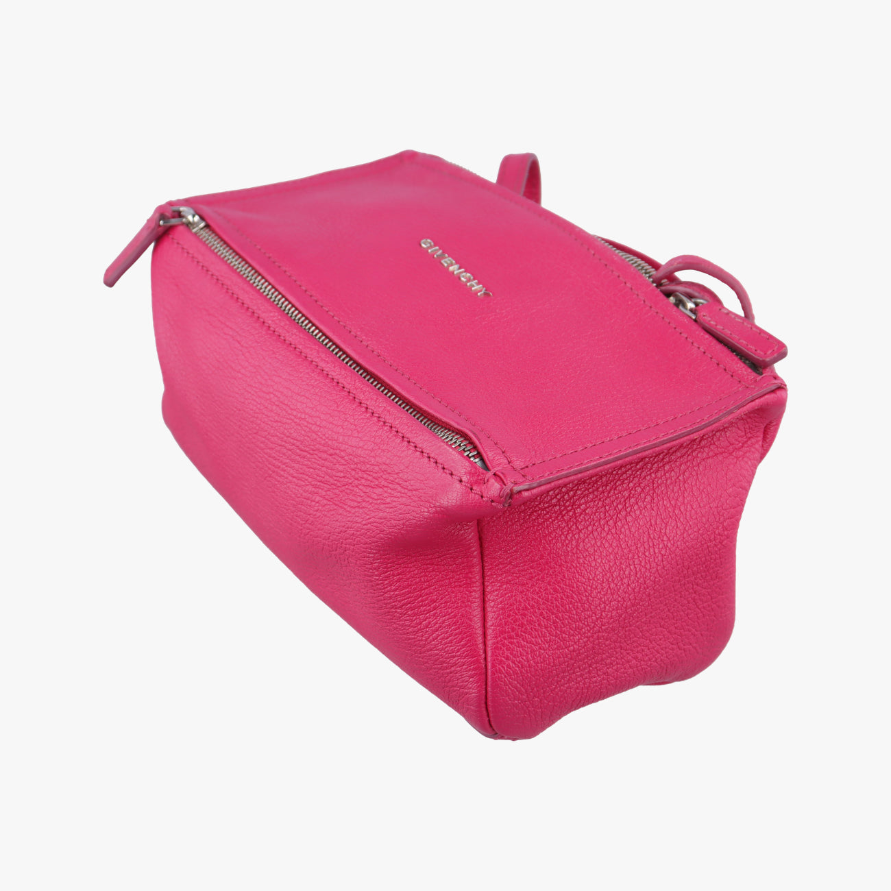 Pre-owned Givenchy Pandora Pink leather  shoulderbag | stylenewstar