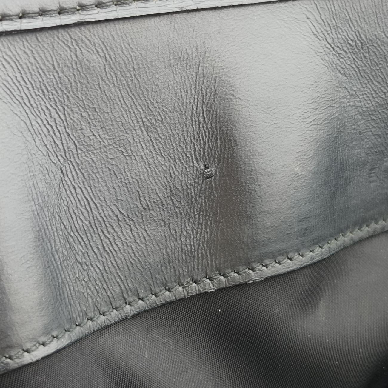 Vintage Gucci Guccissima Black Leather 246410 handbag | stylenewstar