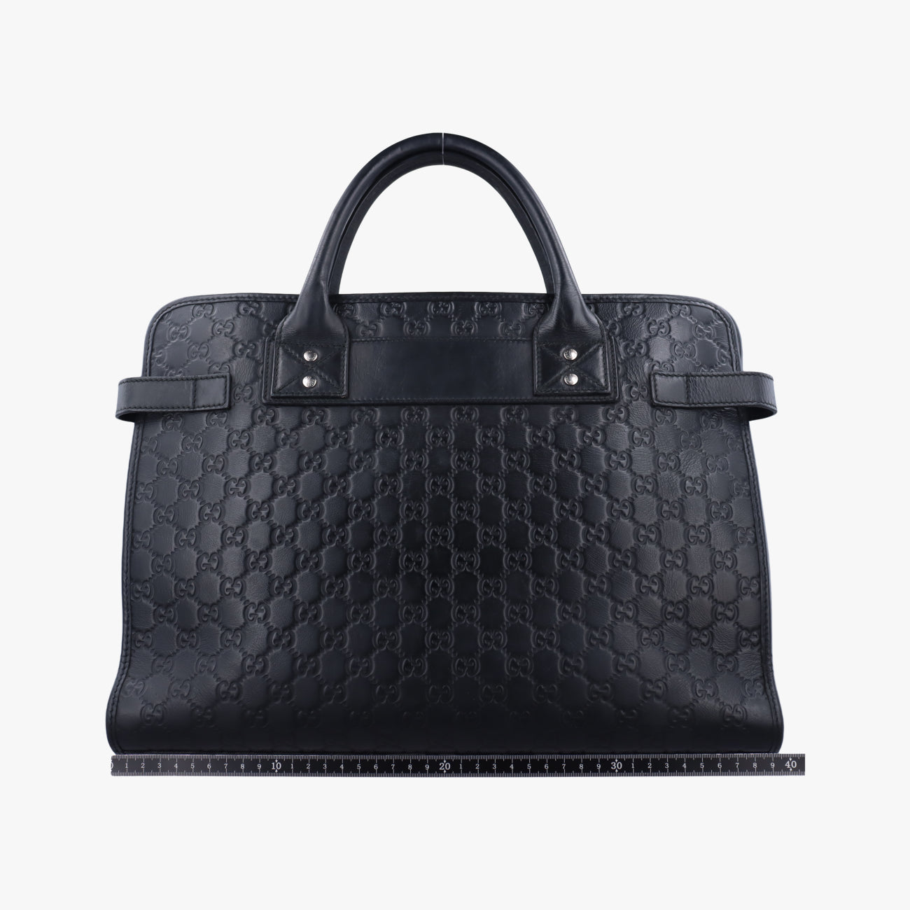 Vintage Gucci Guccissima Black Leather 246410 handbag | stylenewstar