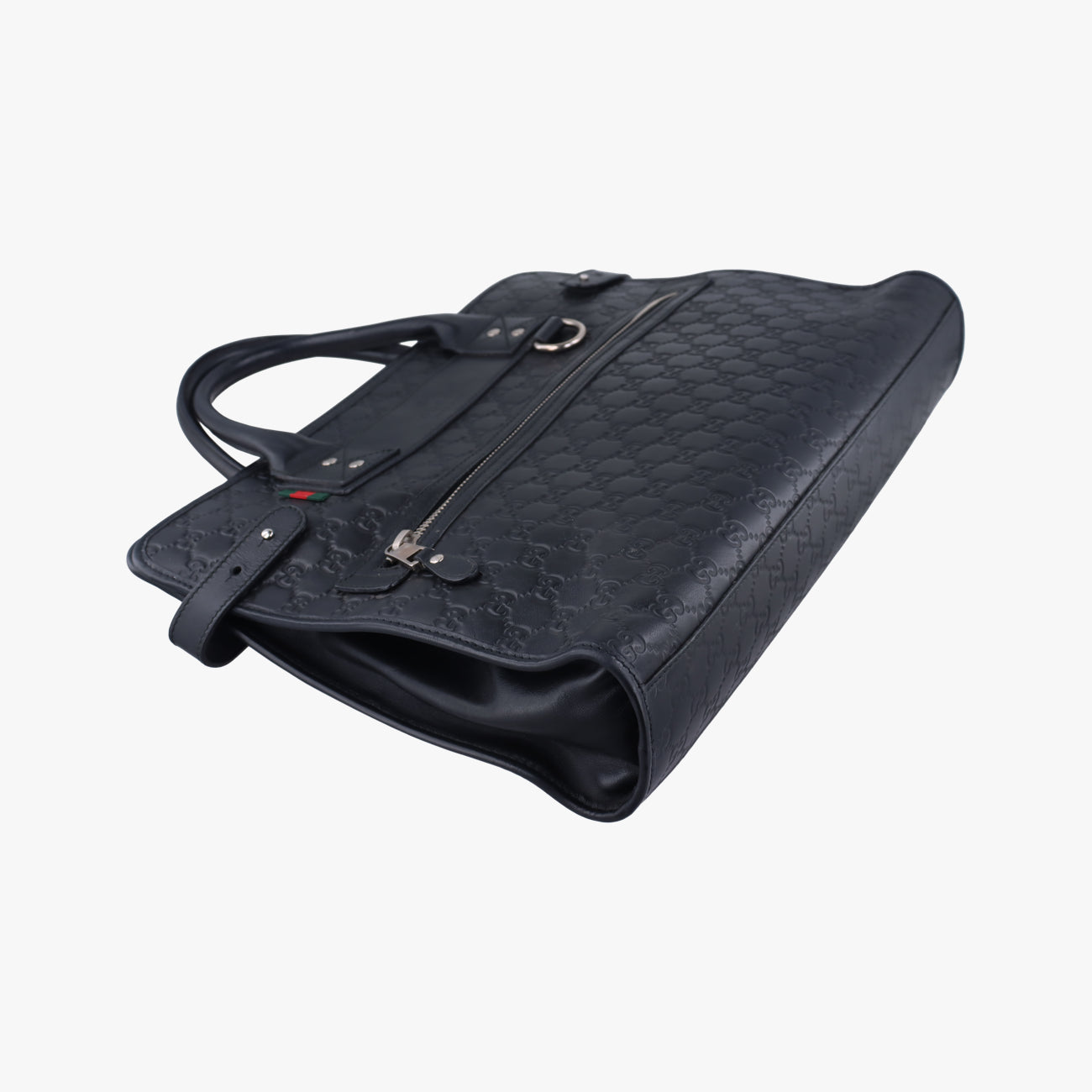 Vintage Gucci Guccissima Black Leather 246410 handbag | stylenewstar