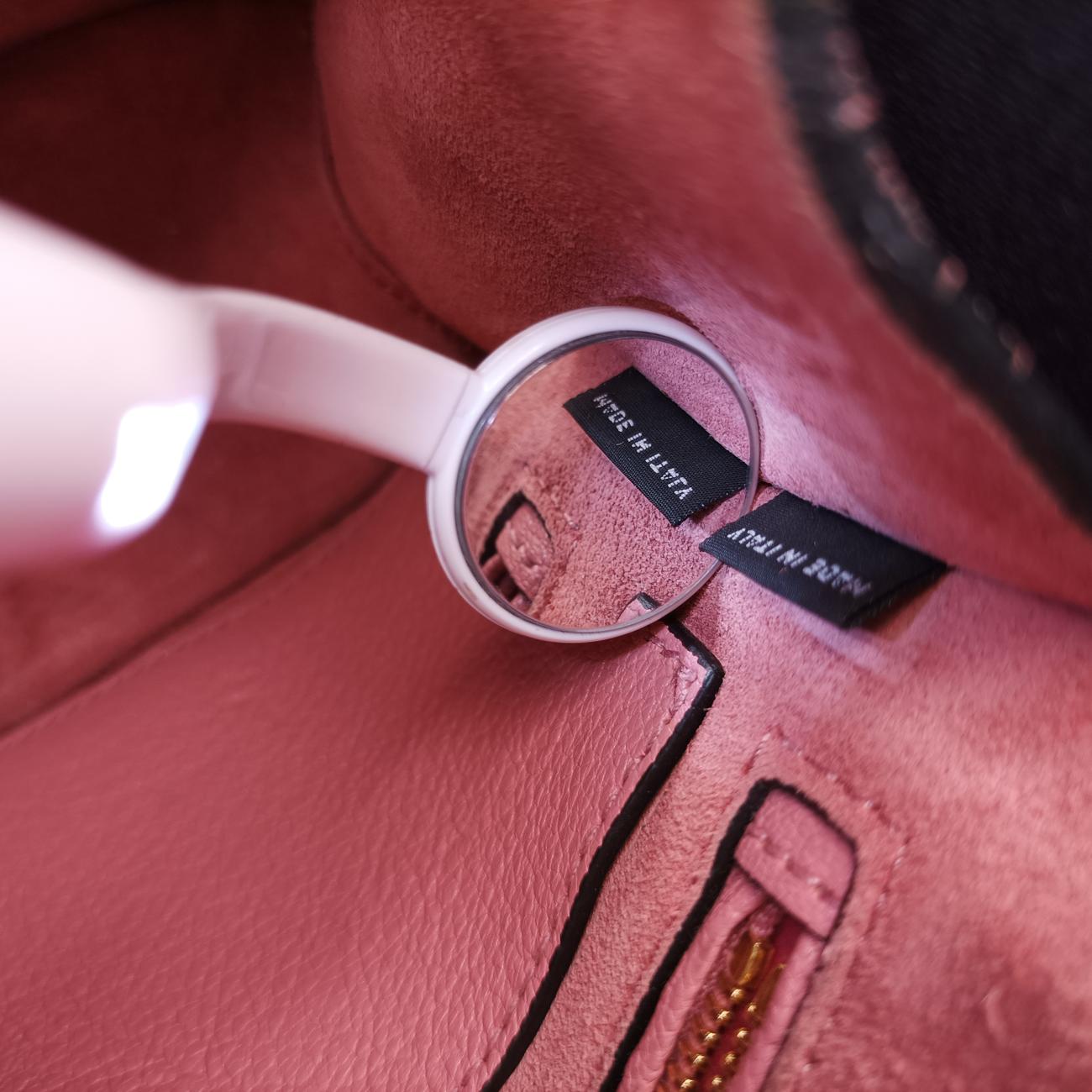 Pre-owned Miu Miu Miu Lady Pink×multicolor Leather  shoulderbag | stylenewstar