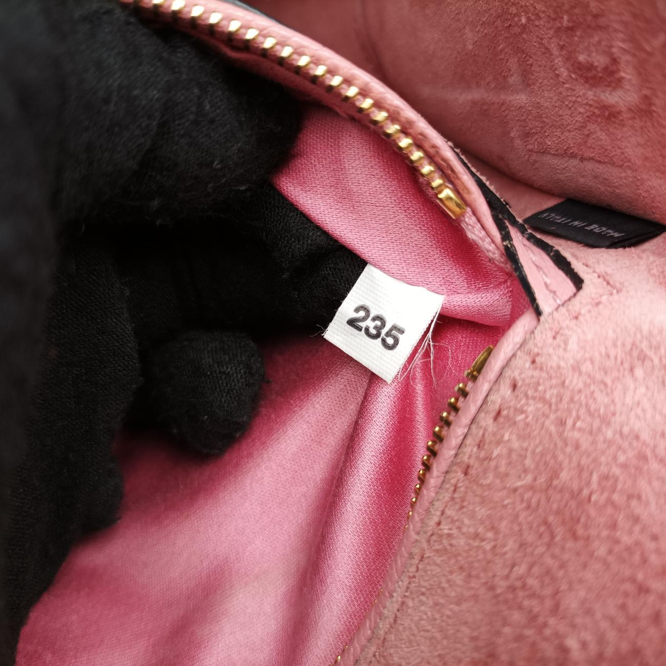 Pre-owned Miu Miu Miu Lady Pink×multicolor Leather  shoulderbag | stylenewstar