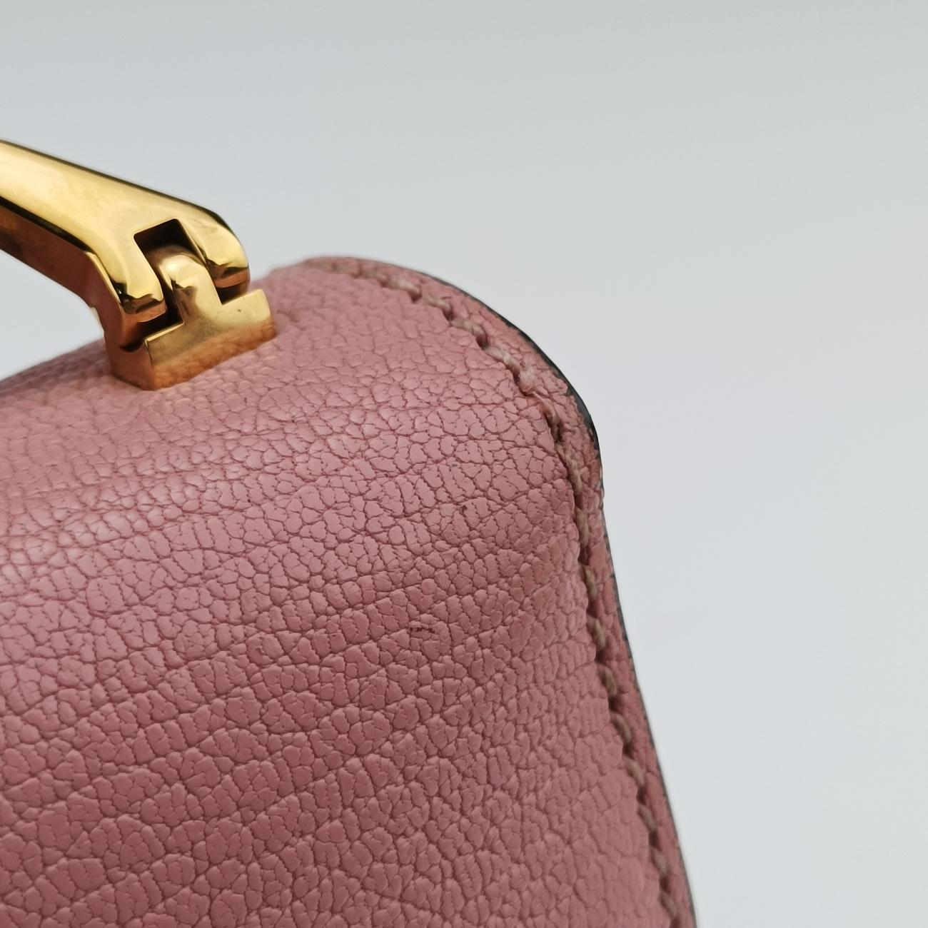 Pre-owned Miu Miu Miu Lady Pink×multicolor Leather  shoulderbag | stylenewstar