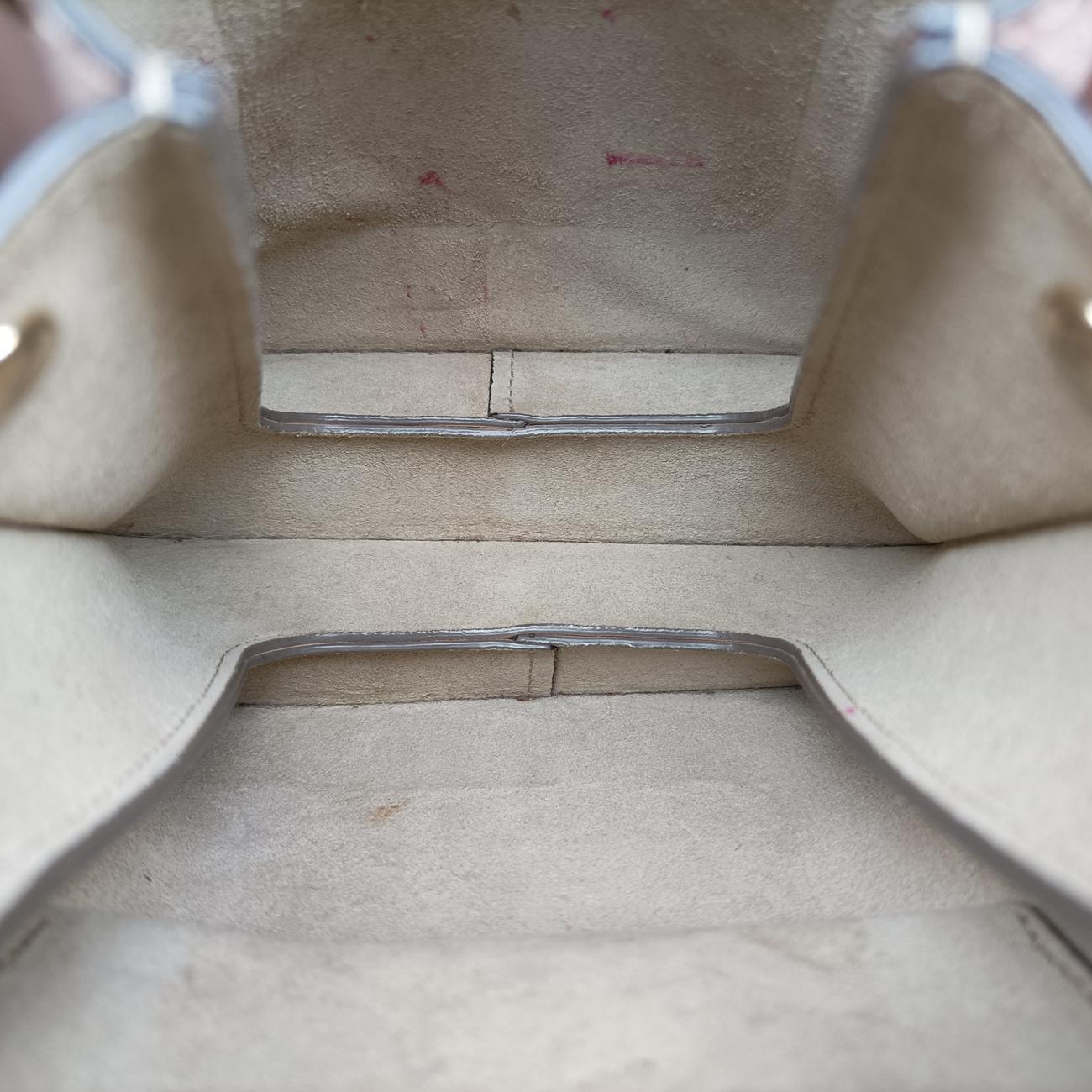 Pre-owned Chloe FAYE Pink×Beige Leather × suede  shoulderbag | stylenewstar