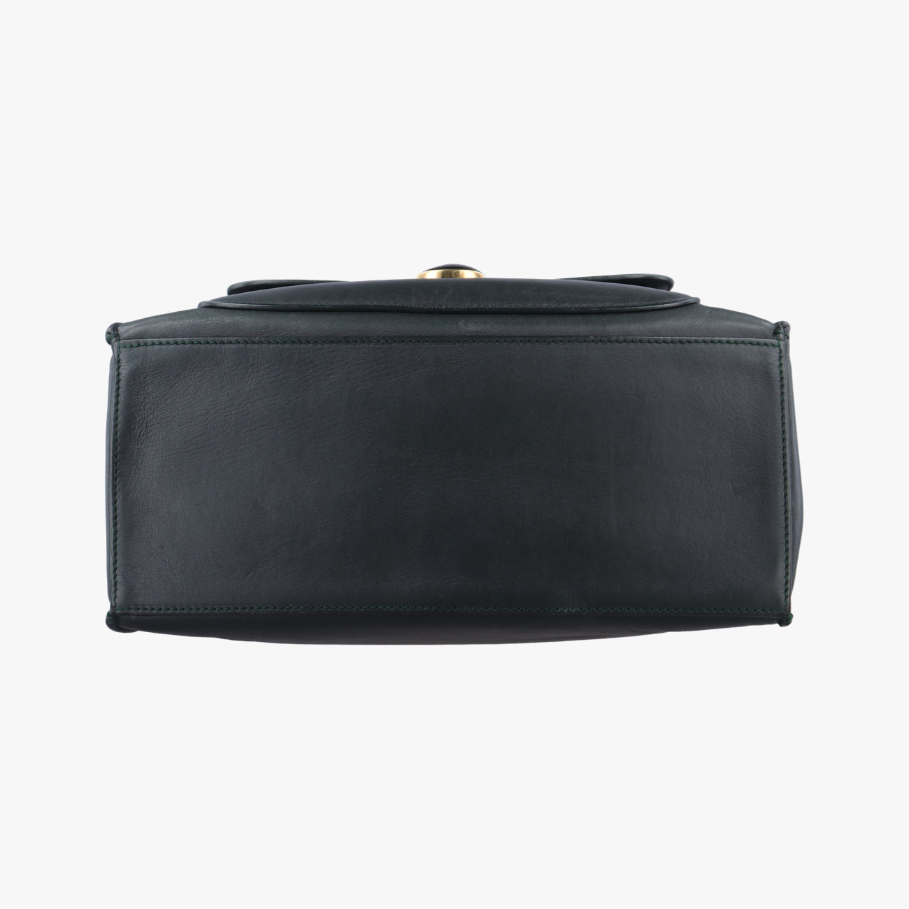 Pre-owned Balenciaga Padlock All Afternoon Green Leather  shoulderbag | stylenewstar