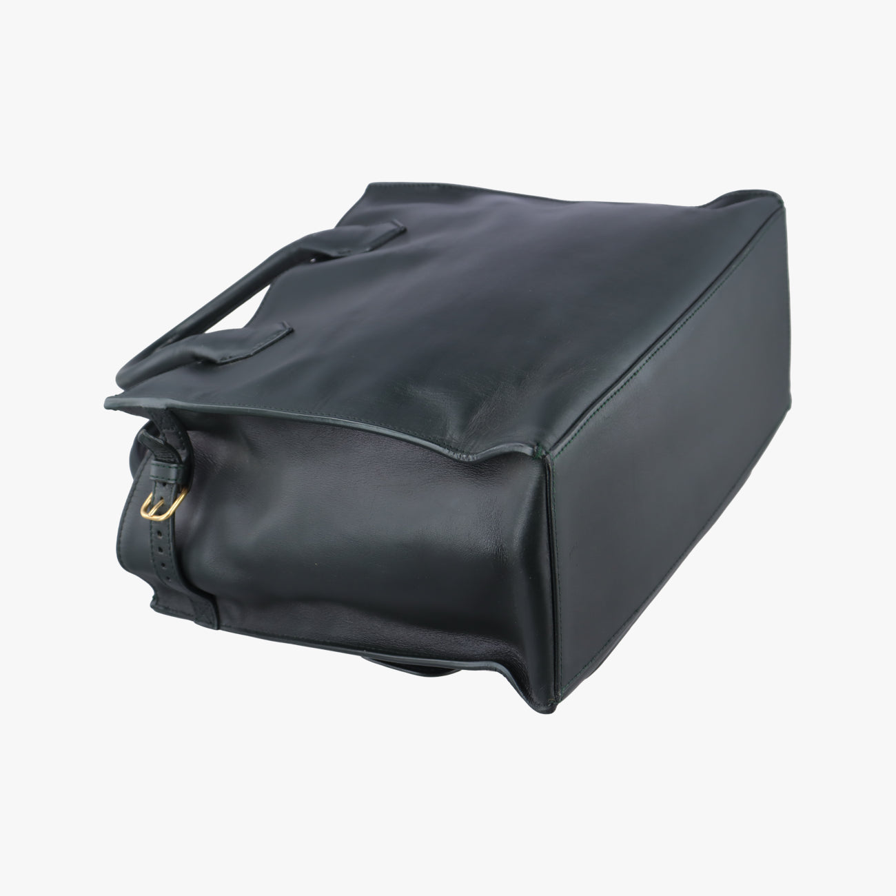 Pre-owned Balenciaga Padlock All Afternoon Green Leather  shoulderbag | stylenewstar