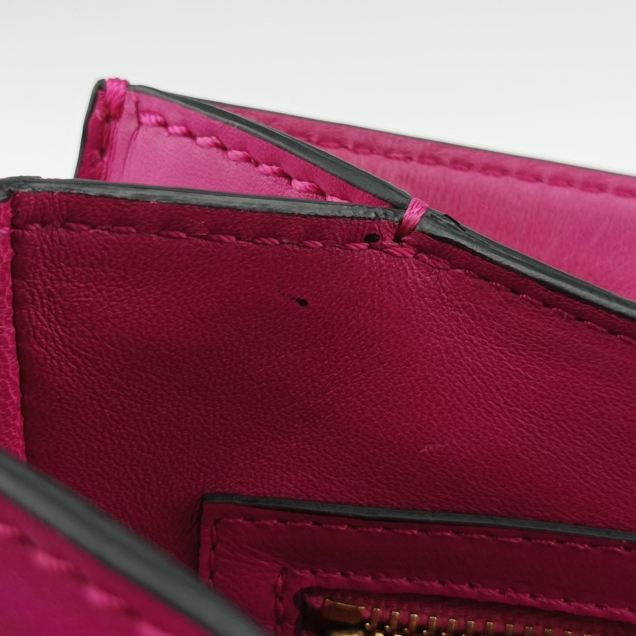 Pre-owned Valentino Rockstud　 Rose Leather  shoulderbag | stylenewstar