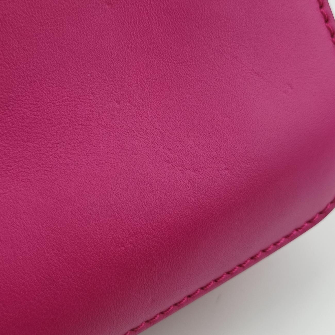 Pre-owned Valentino Rockstud　 Rose Leather  shoulderbag | stylenewstar