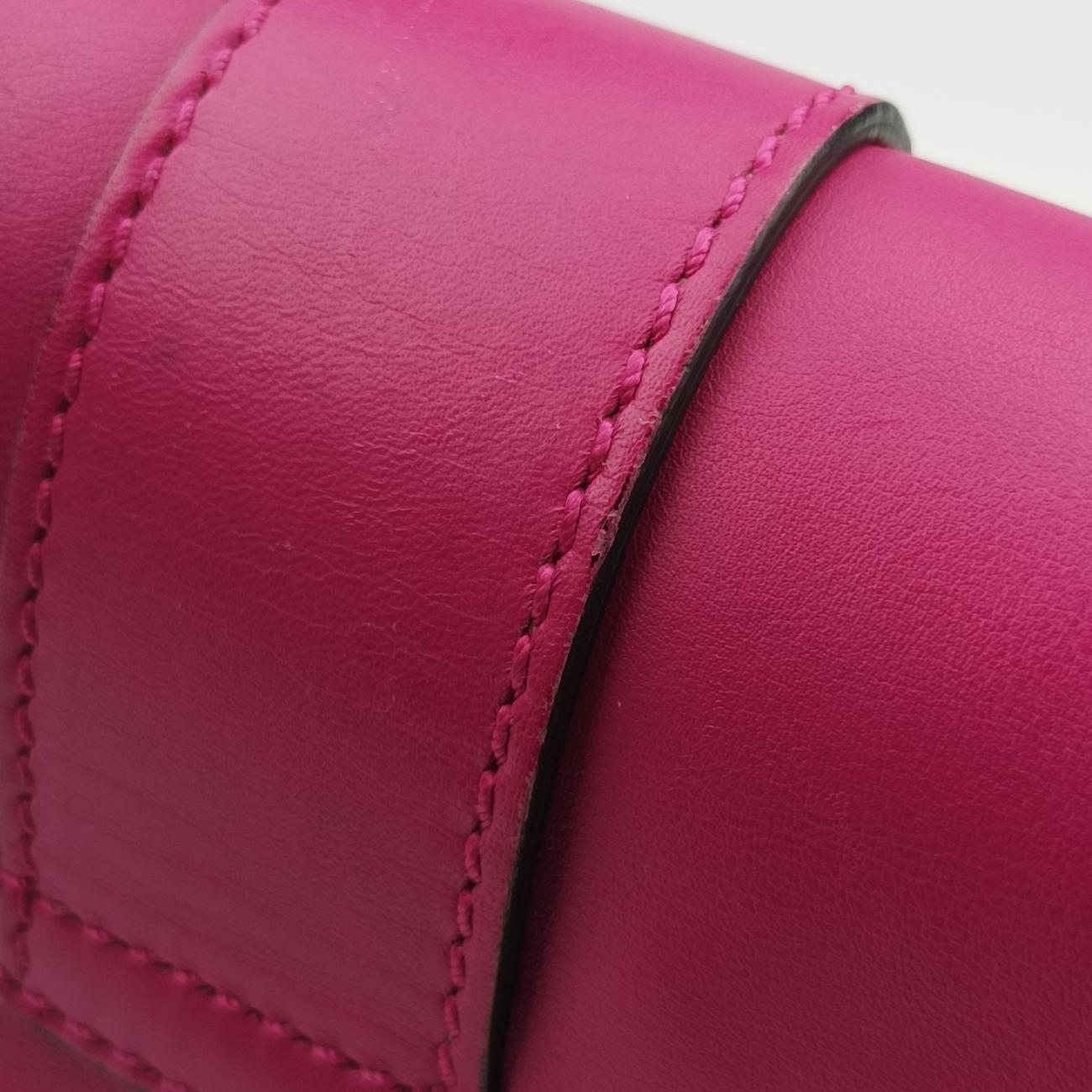 Pre-owned Valentino Rockstud　 Rose Leather  shoulderbag | stylenewstar