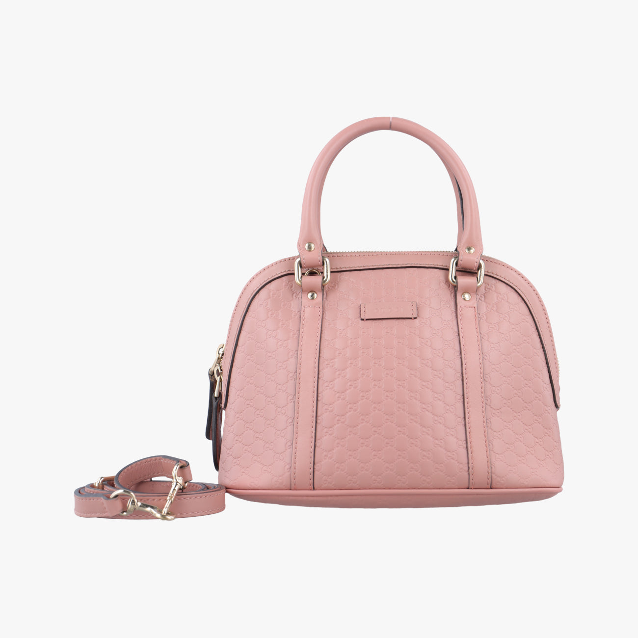 Vintage Gucci Microguccissima Pink Leather 449654 shoulderbag | stylenewstar