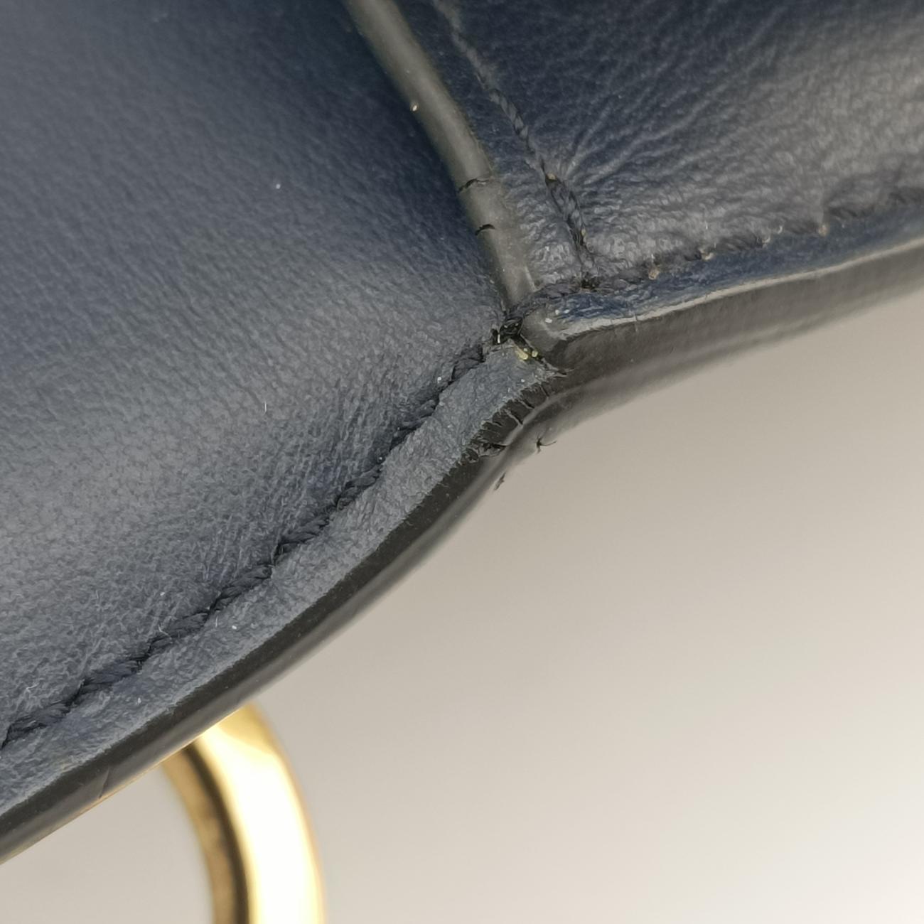 Pre-owned Prada Esplanade black×Multicolour Leather×Vauxhall Cashmere Leather  shoulderbag | stylenewstar