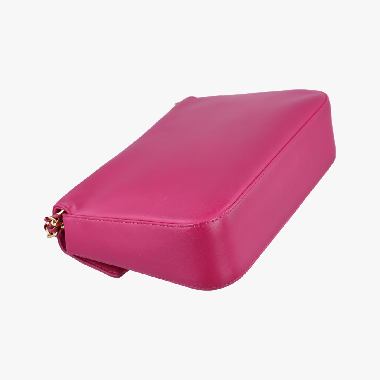 Pre-owned Fendi Be Baguette Rose Leather 8BR677 shoulderbag | stylenewstar