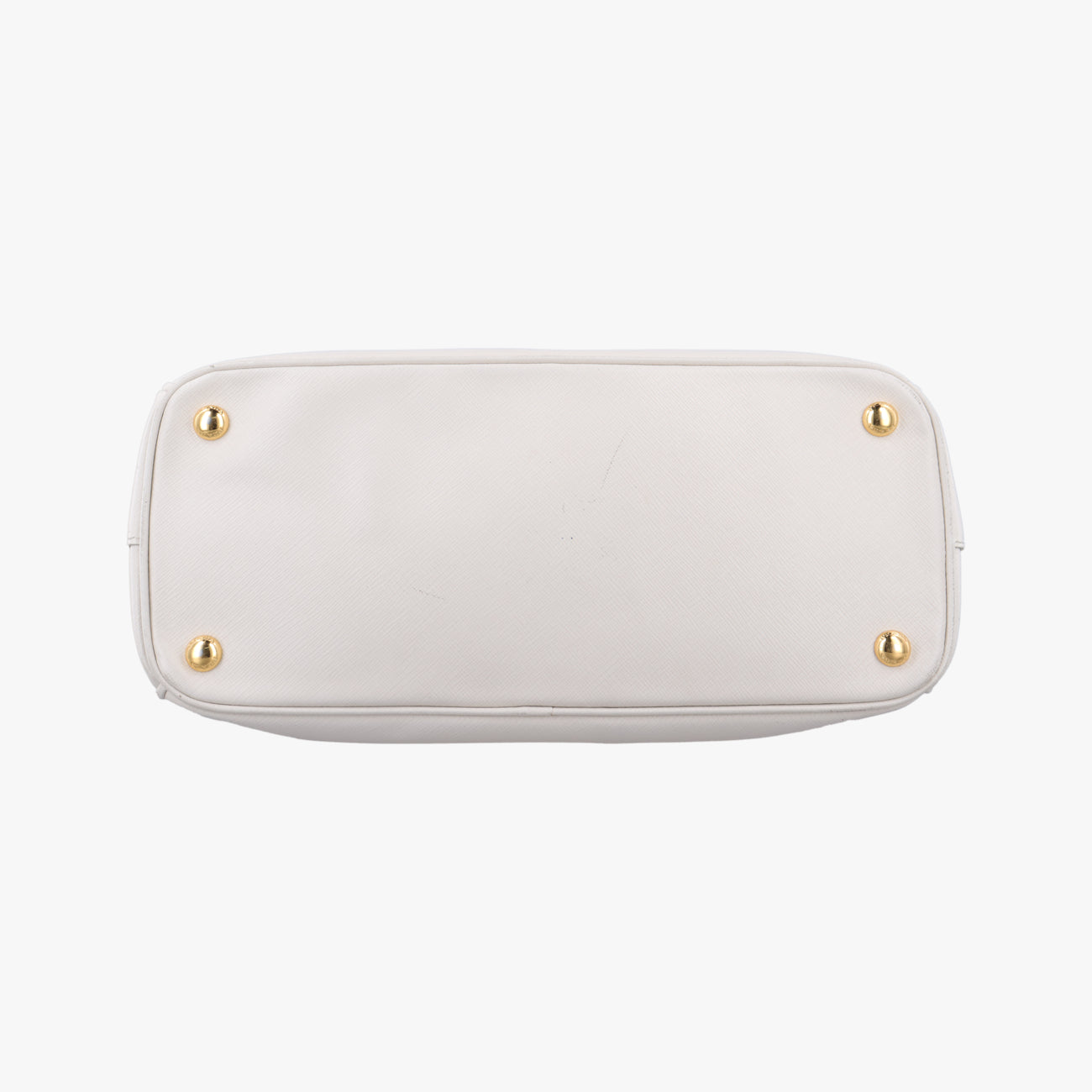 Secondhand Prada Galleria White SAFFIANO Leather BN1801 shoulderbag | stylenewstar