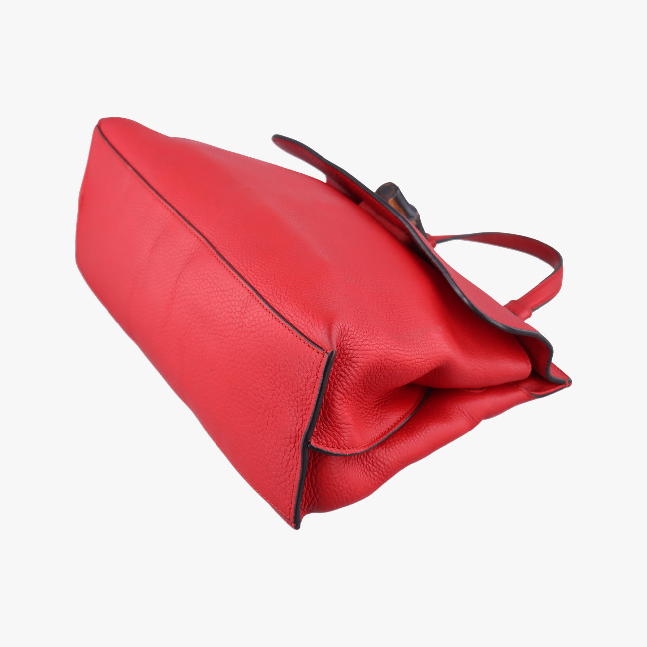 Vintage Gucci Bamboo Daily Red Leather 392013 shoulderbag | stylenewstar